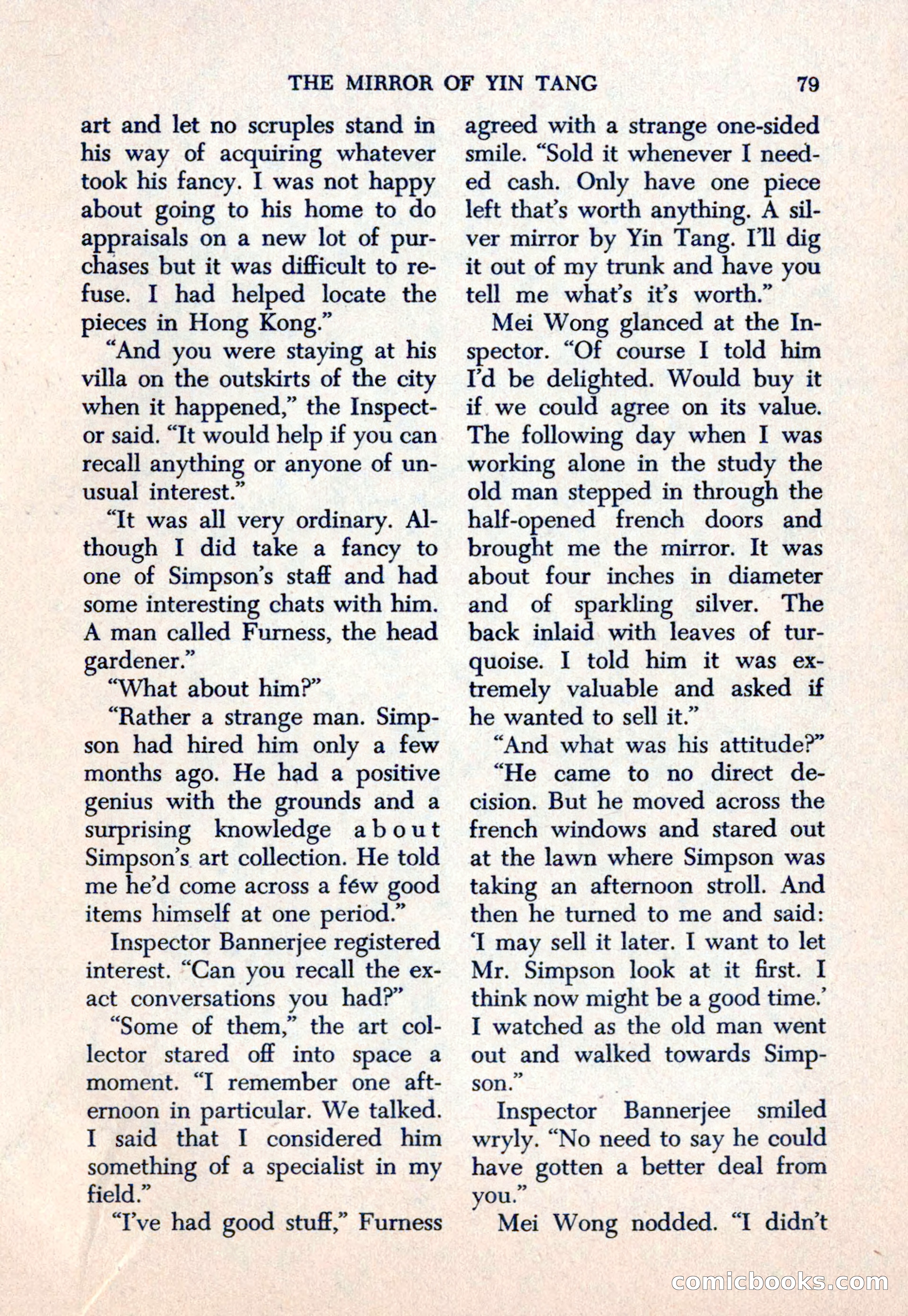 The Saint Mystery Magazine — page 81 of 132
