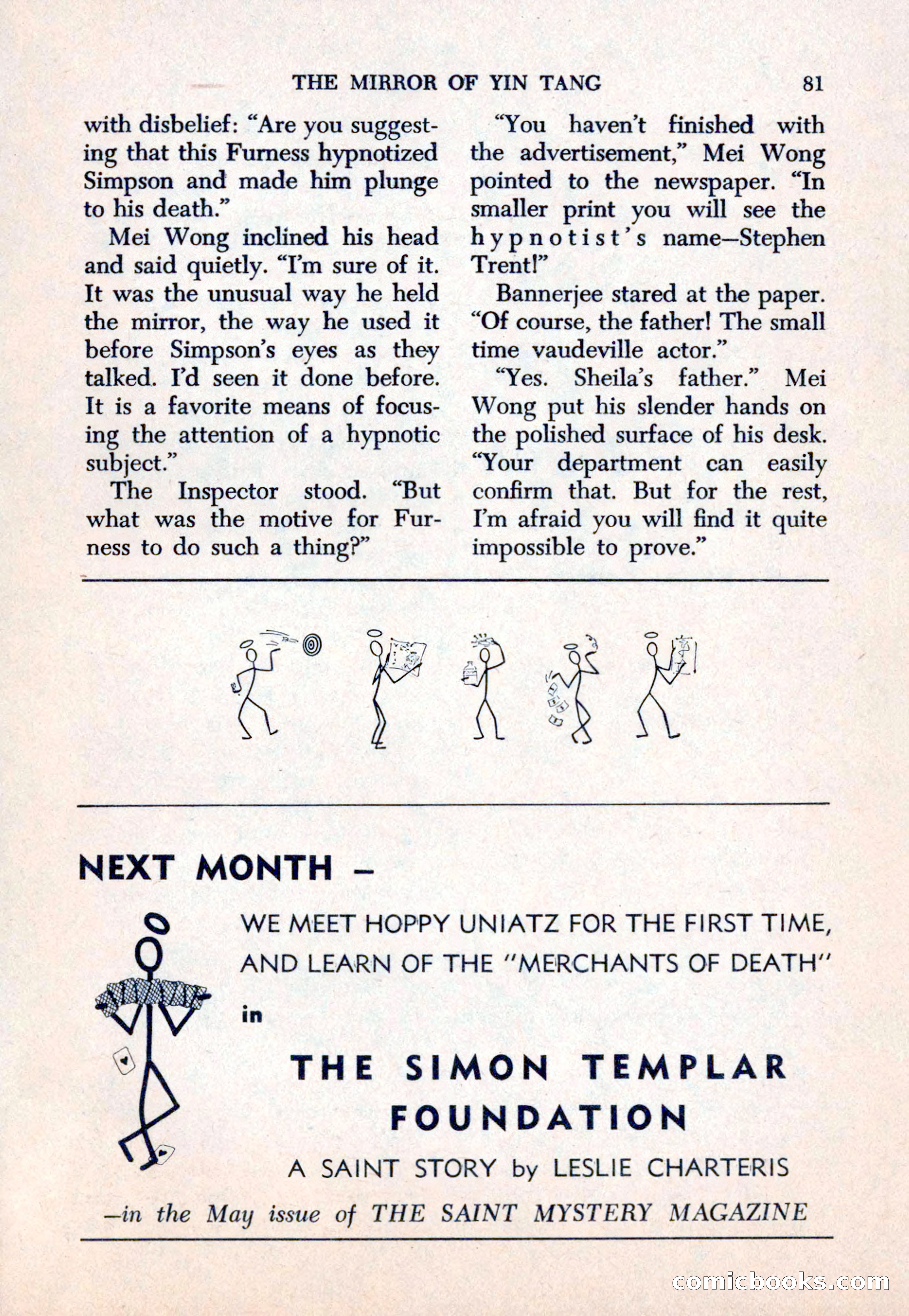 The Saint Mystery Magazine — page 83 of 132