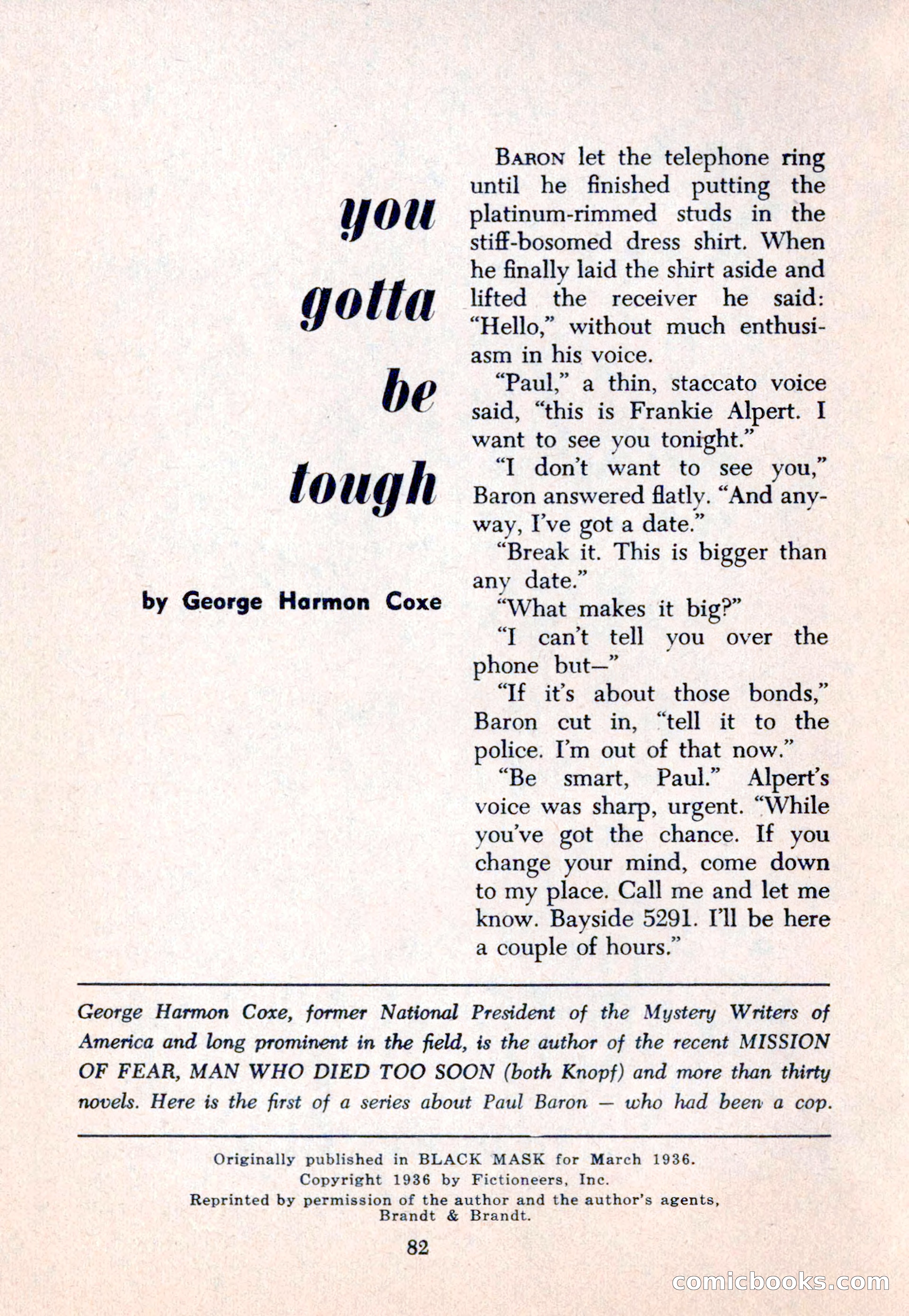The Saint Mystery Magazine — page 84 of 132