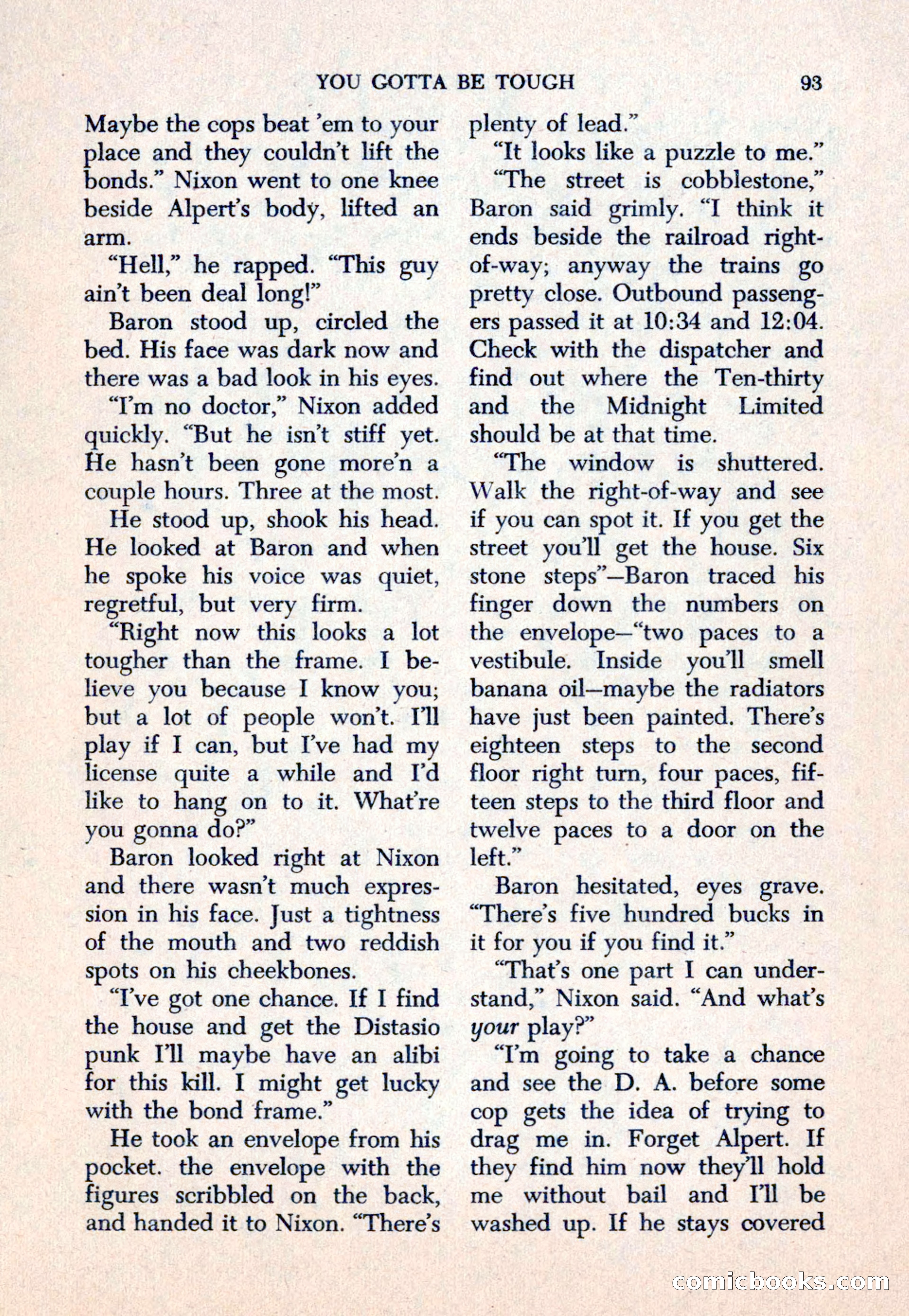 The Saint Mystery Magazine — page 95 of 132