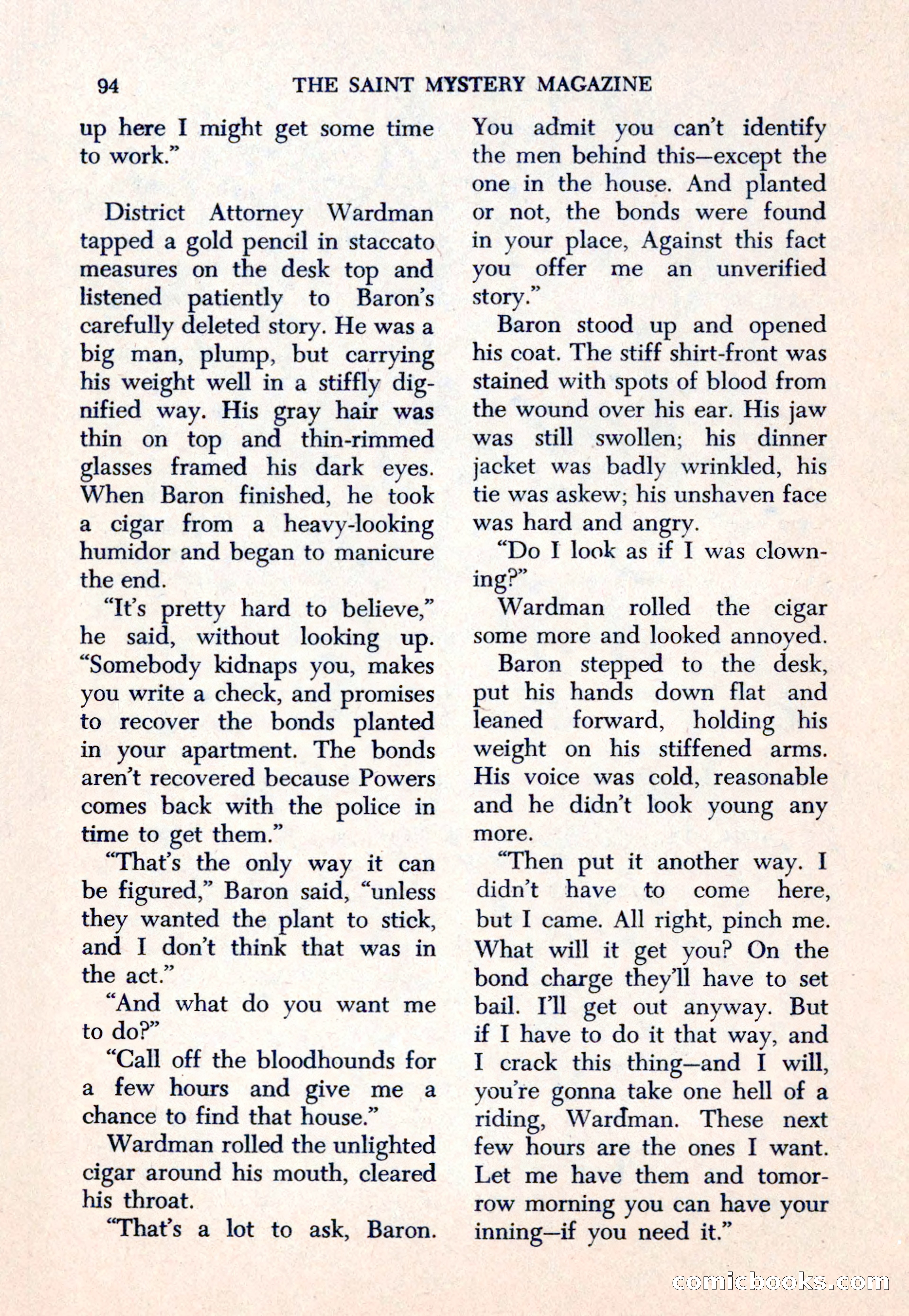 The Saint Mystery Magazine — page 96 of 132