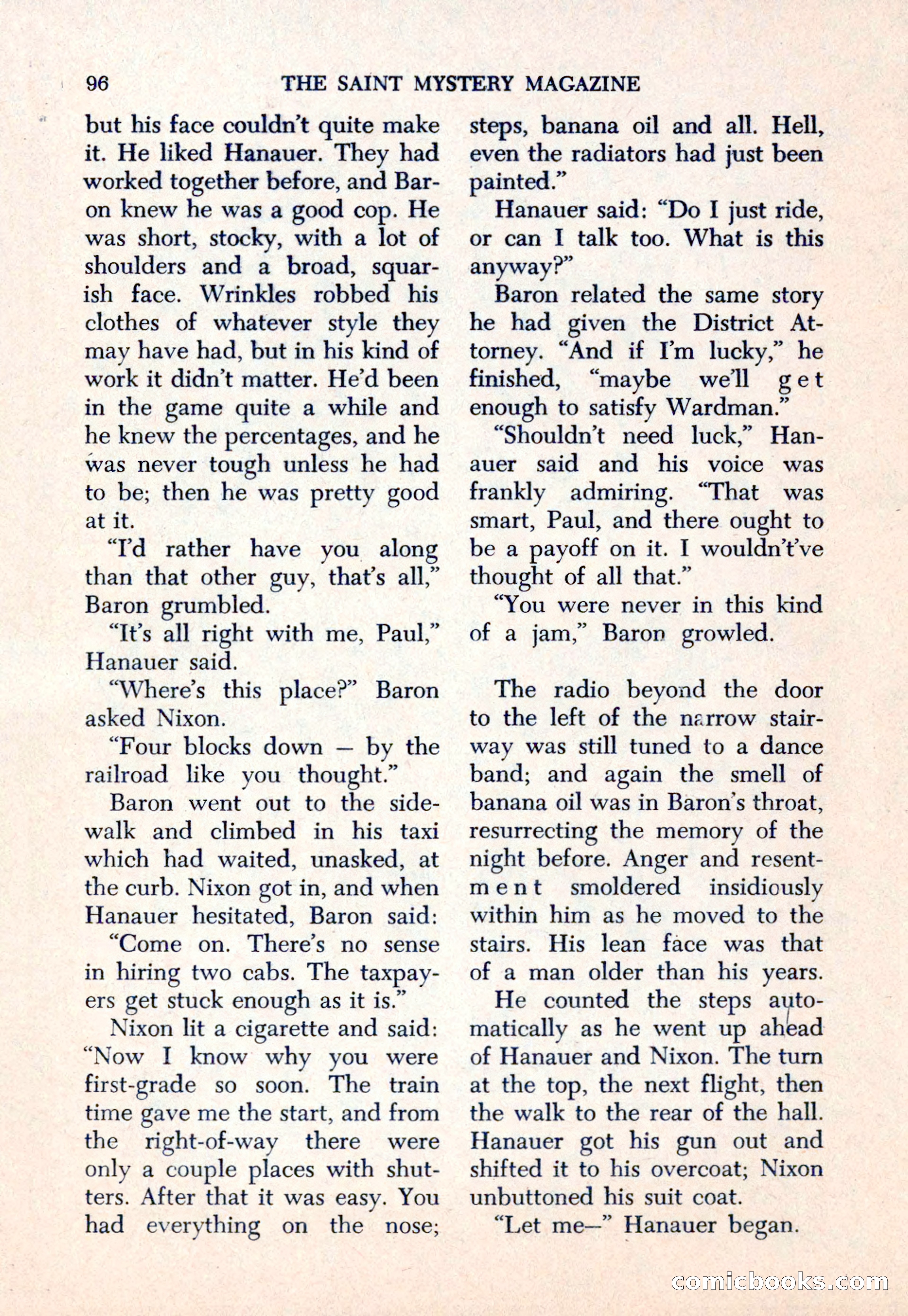 The Saint Mystery Magazine — page 98 of 132