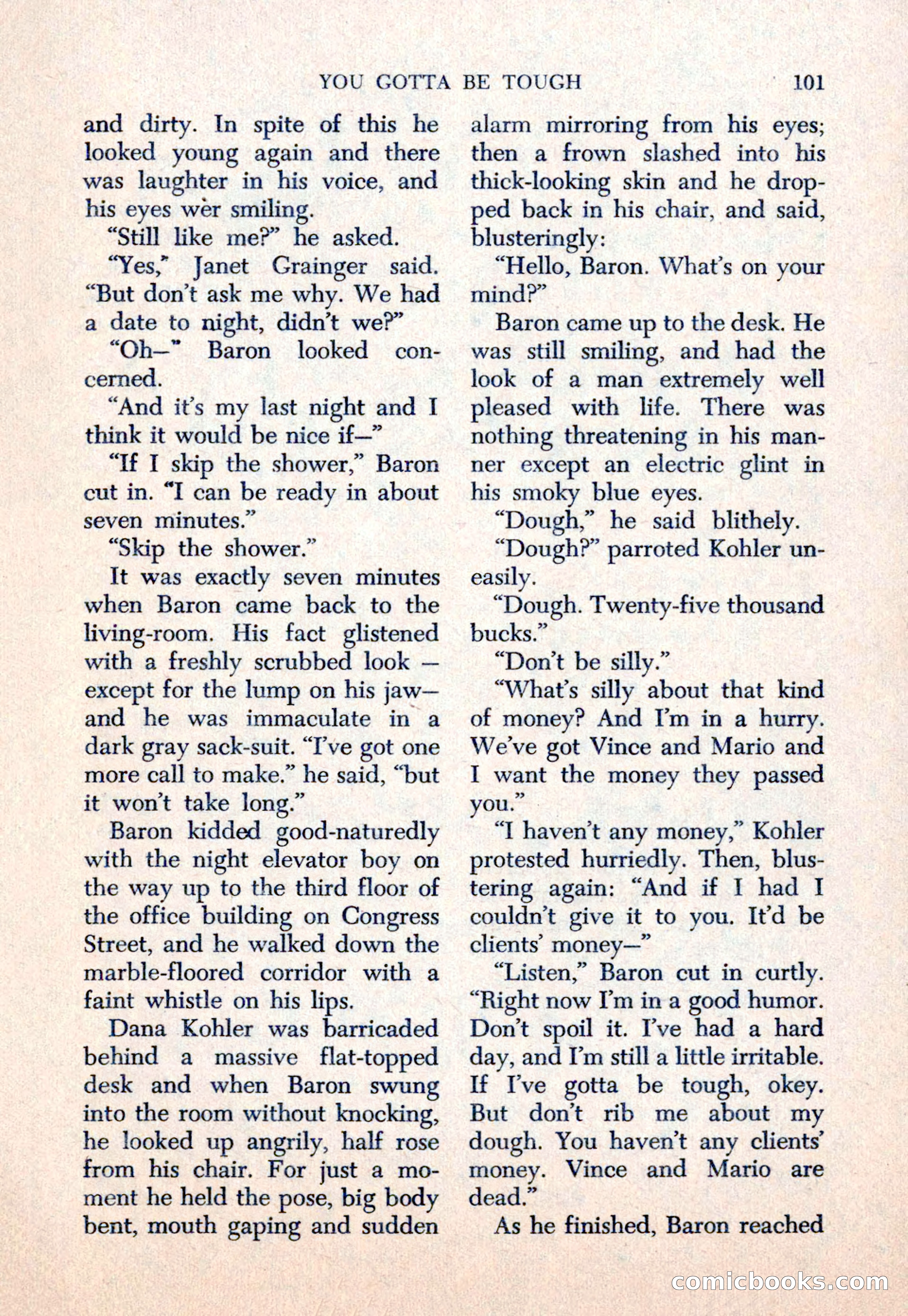 The Saint Mystery Magazine — page 103 of 132