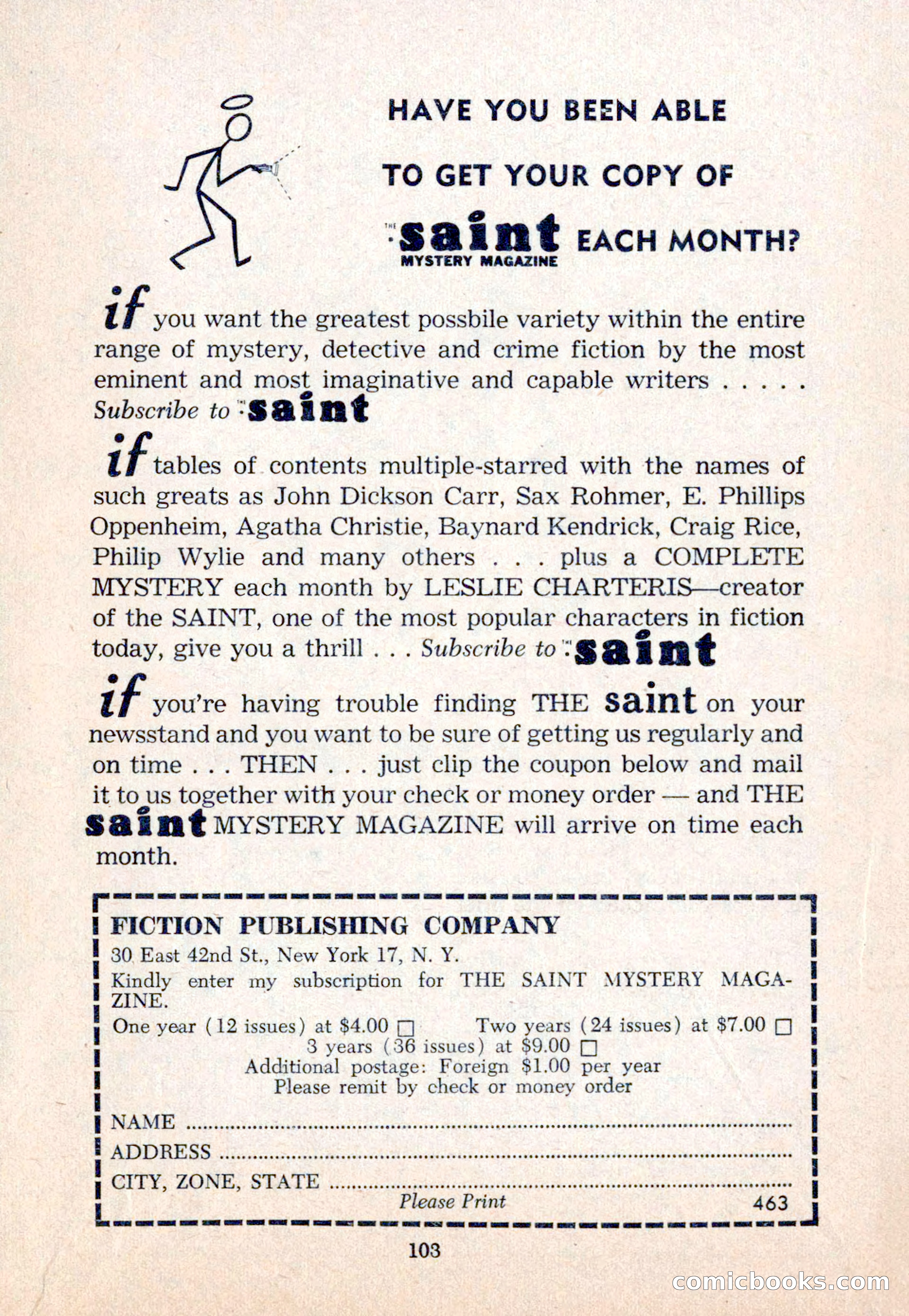 The Saint Mystery Magazine — page 105 of 132