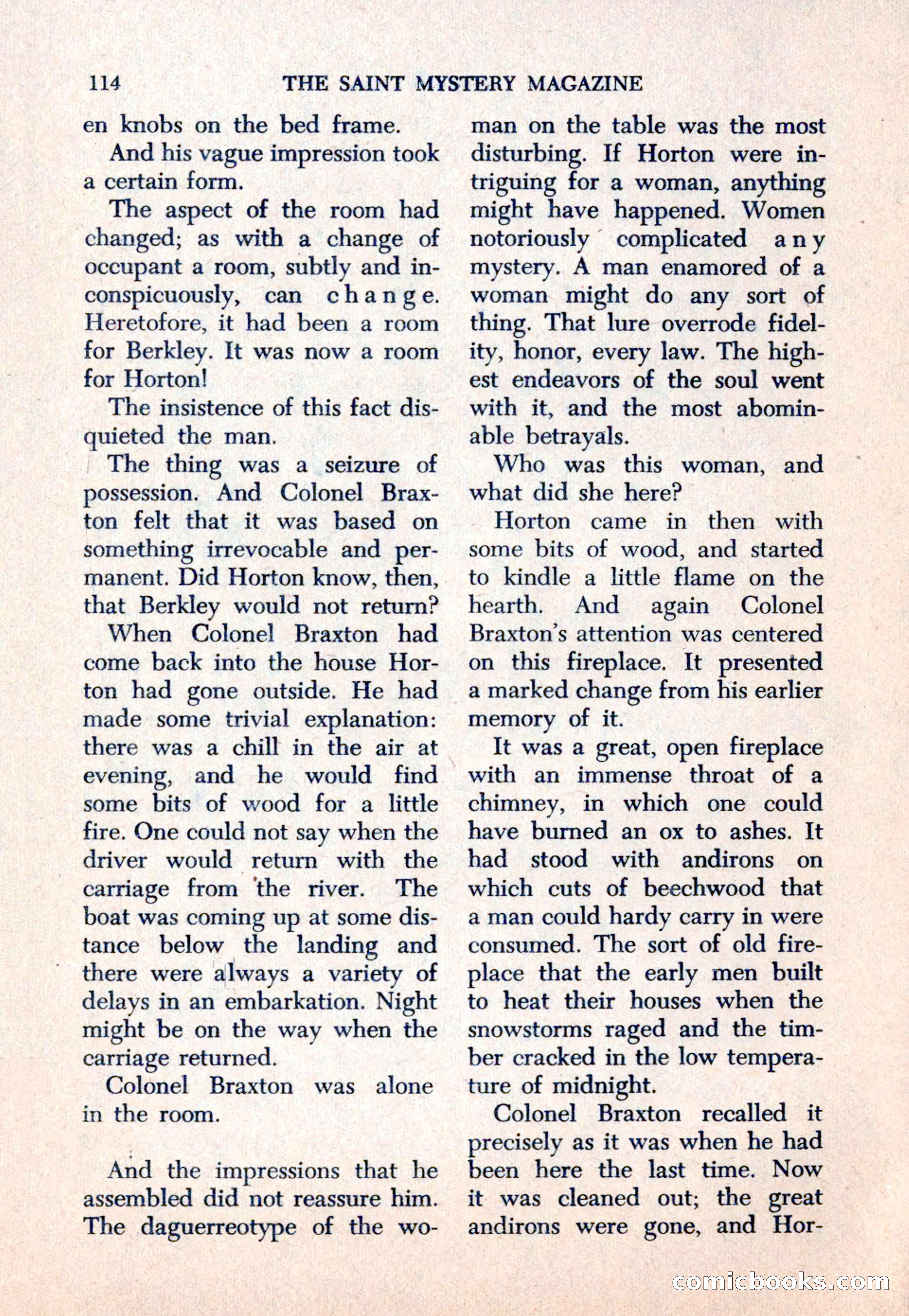 The Saint Mystery Magazine — page 116 of 132