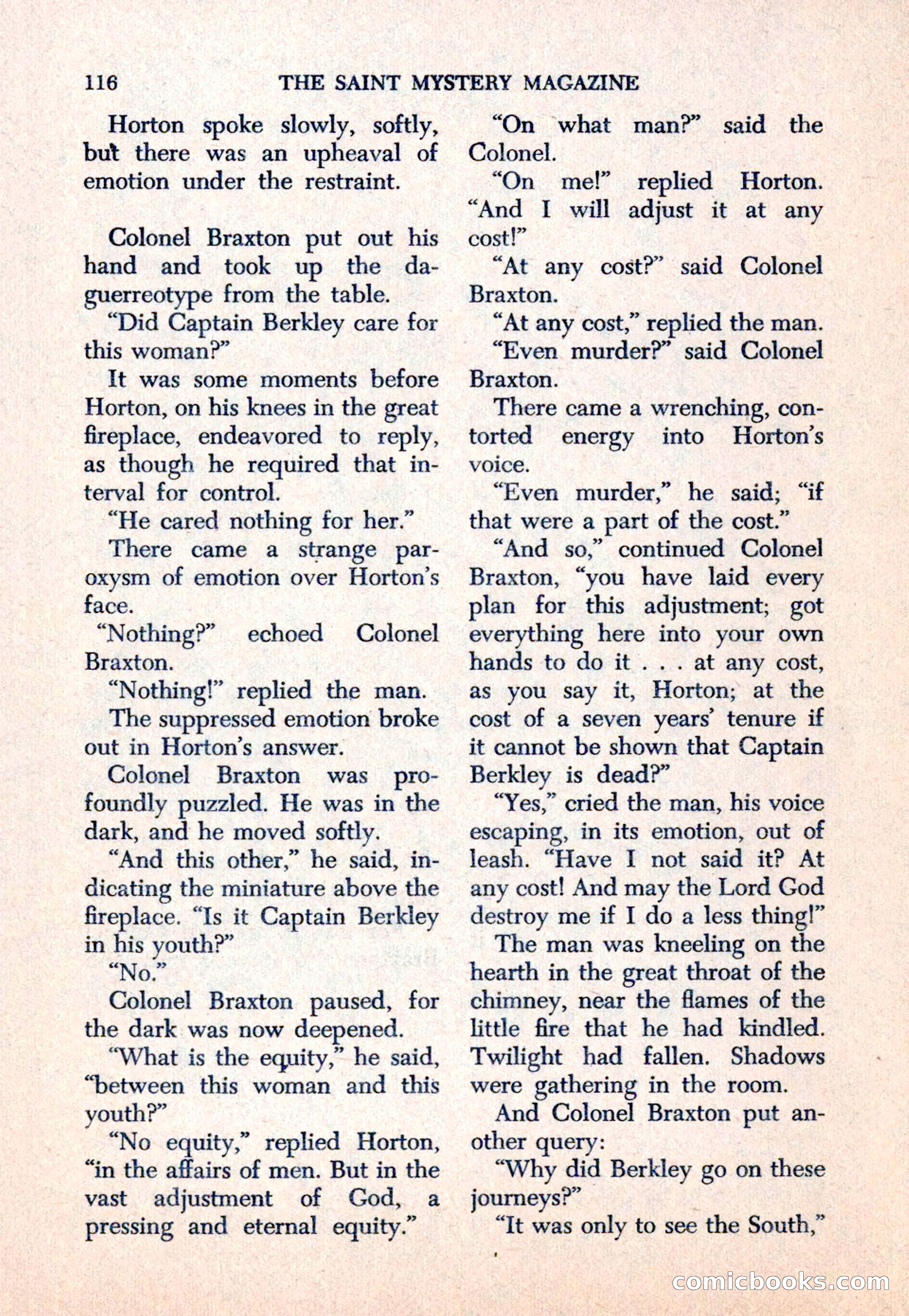 The Saint Mystery Magazine — page 118 of 132