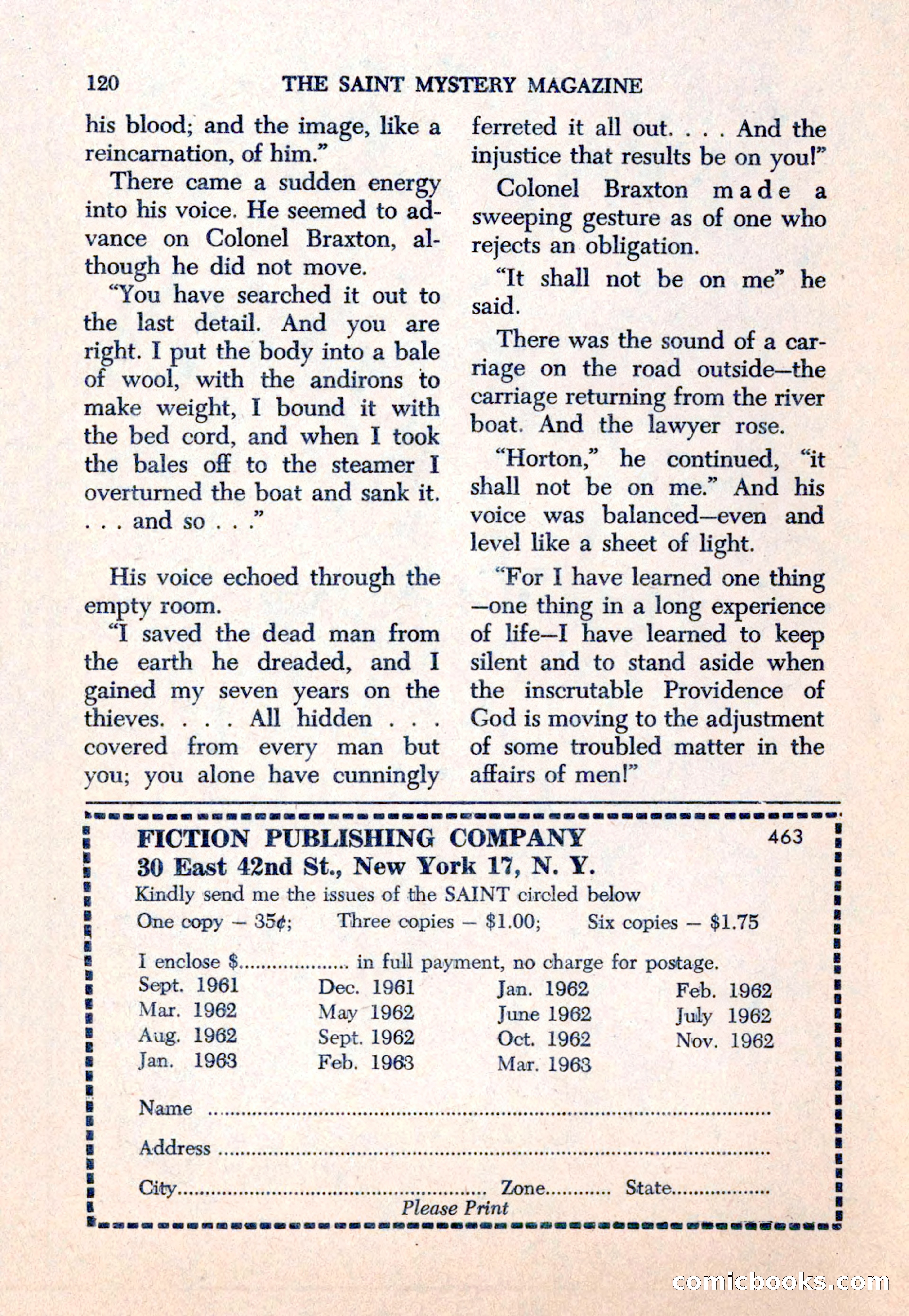 The Saint Mystery Magazine — page 122 of 132