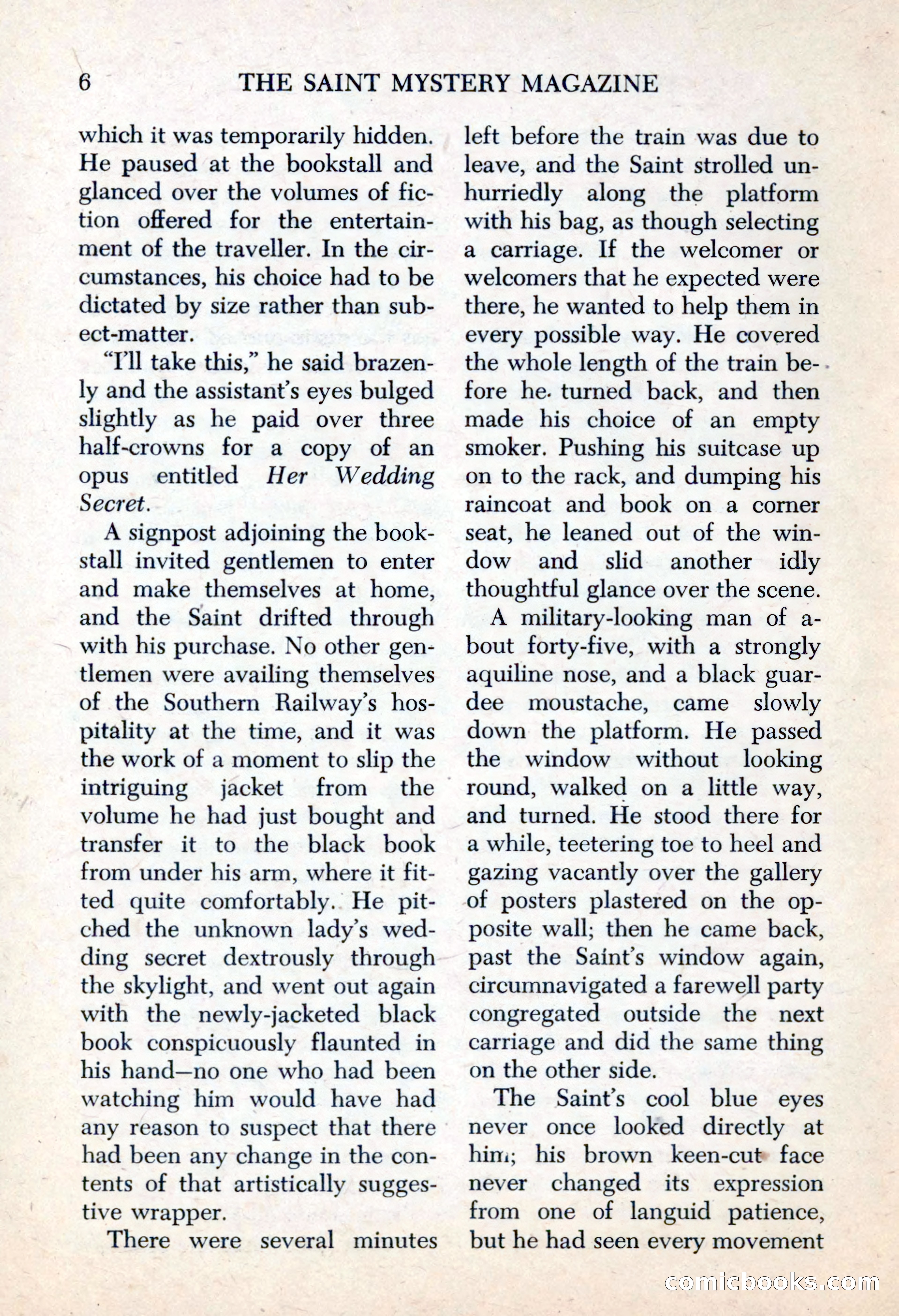 The Saint Mystery Magazine, May 1963 — page 8 of 132