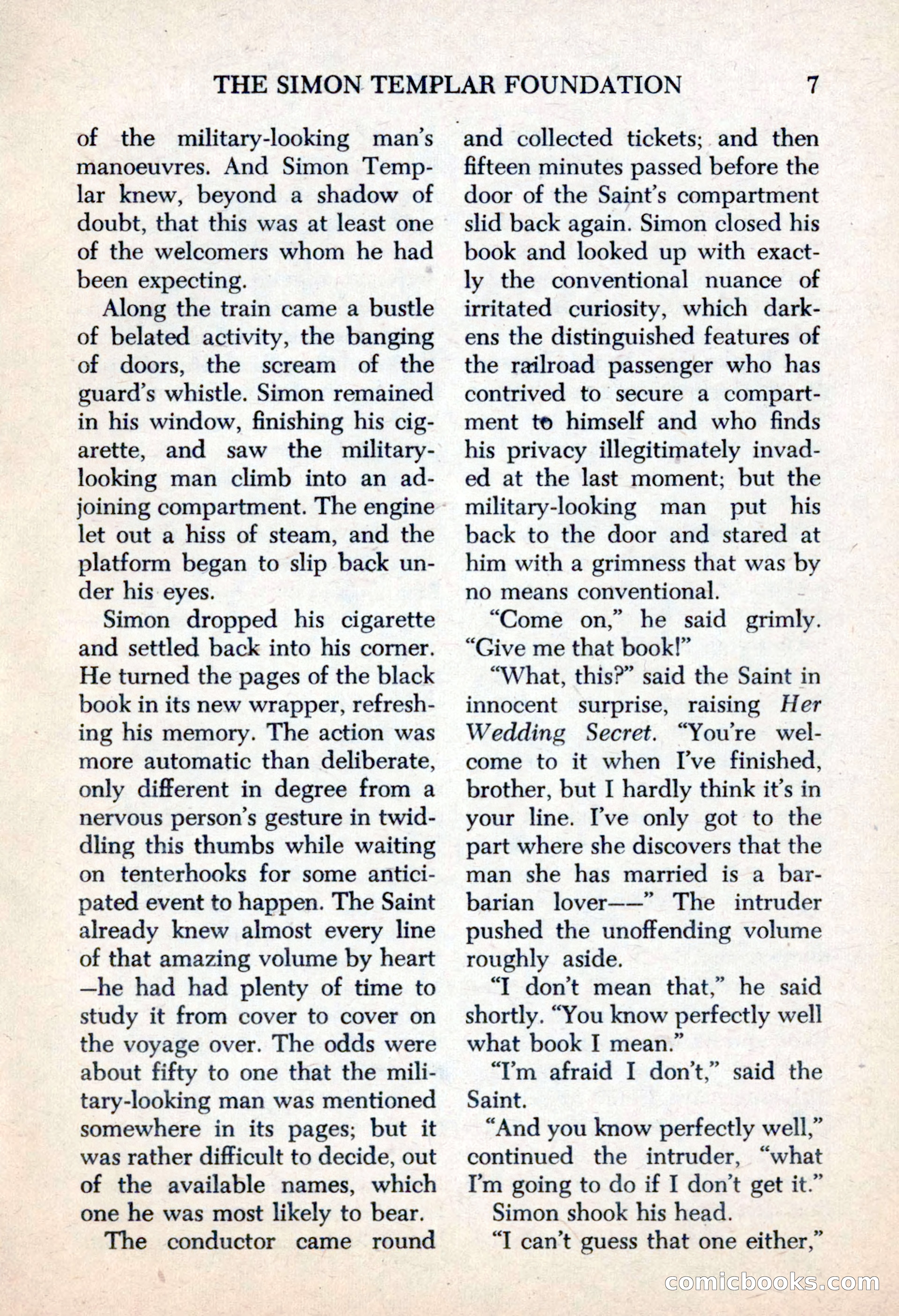 The Saint Mystery Magazine, May 1963 — page 9 of 132