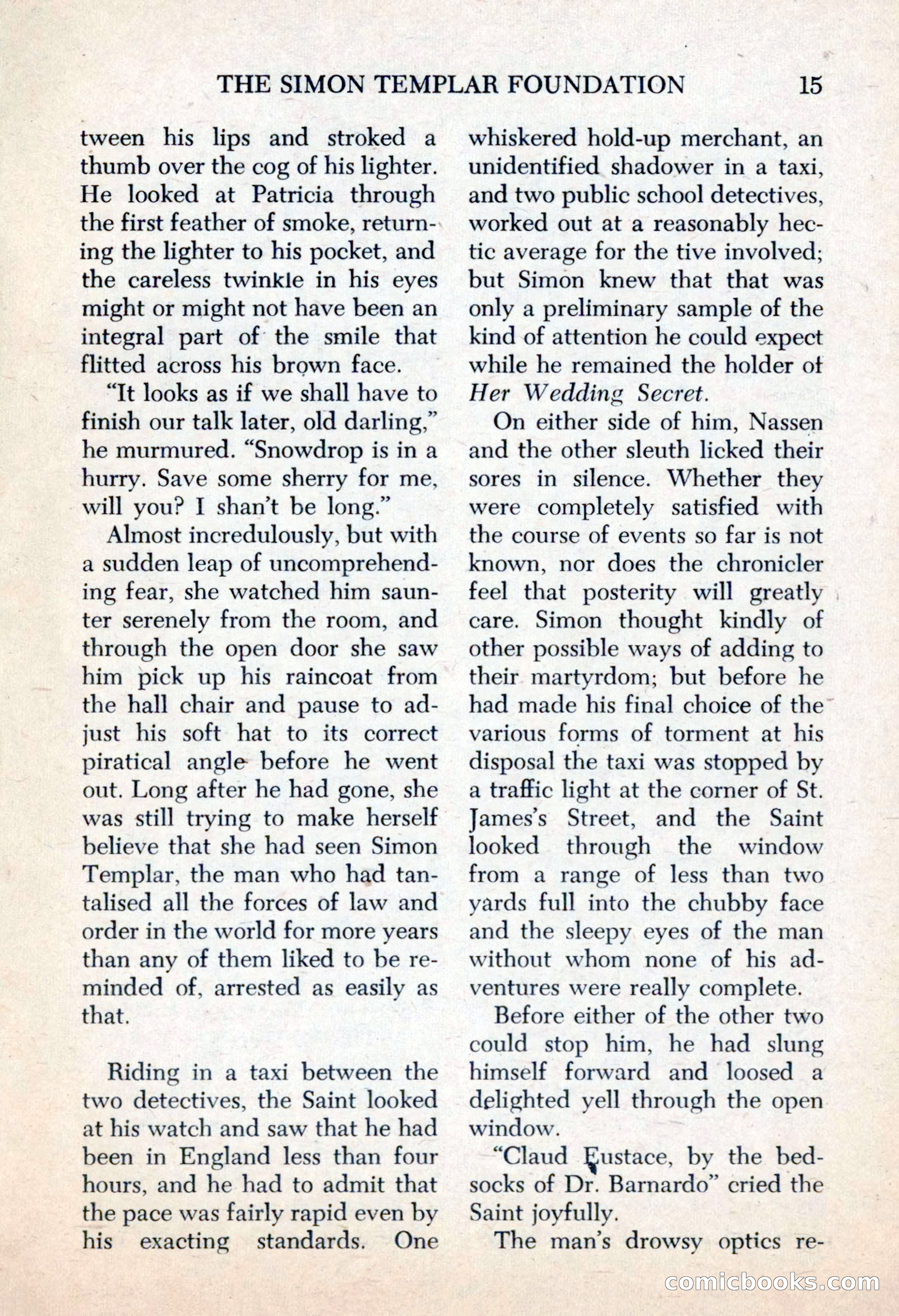 The Saint Mystery Magazine, May 1963 — page 17 of 132