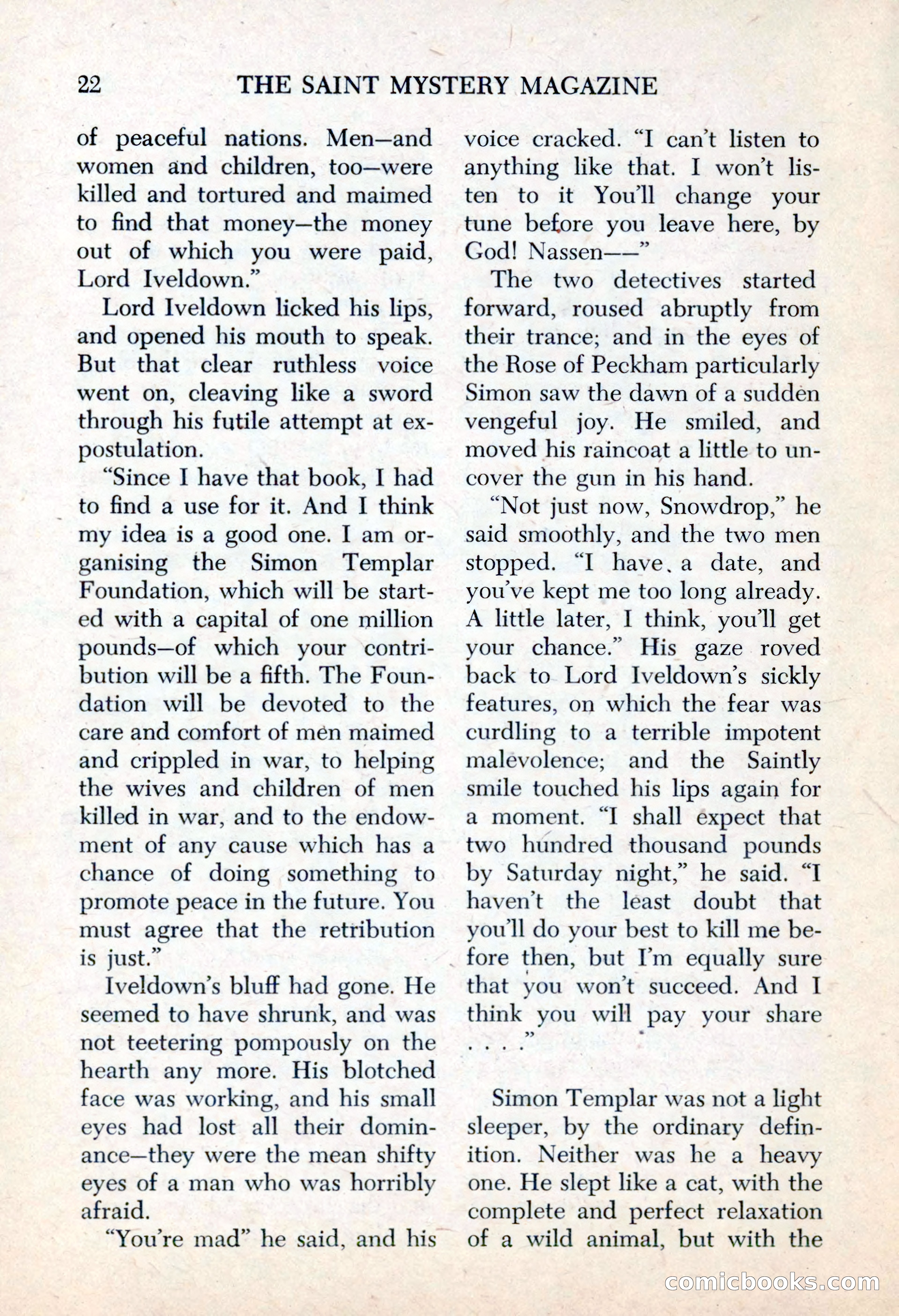 The Saint Mystery Magazine, May 1963 — page 24 of 132