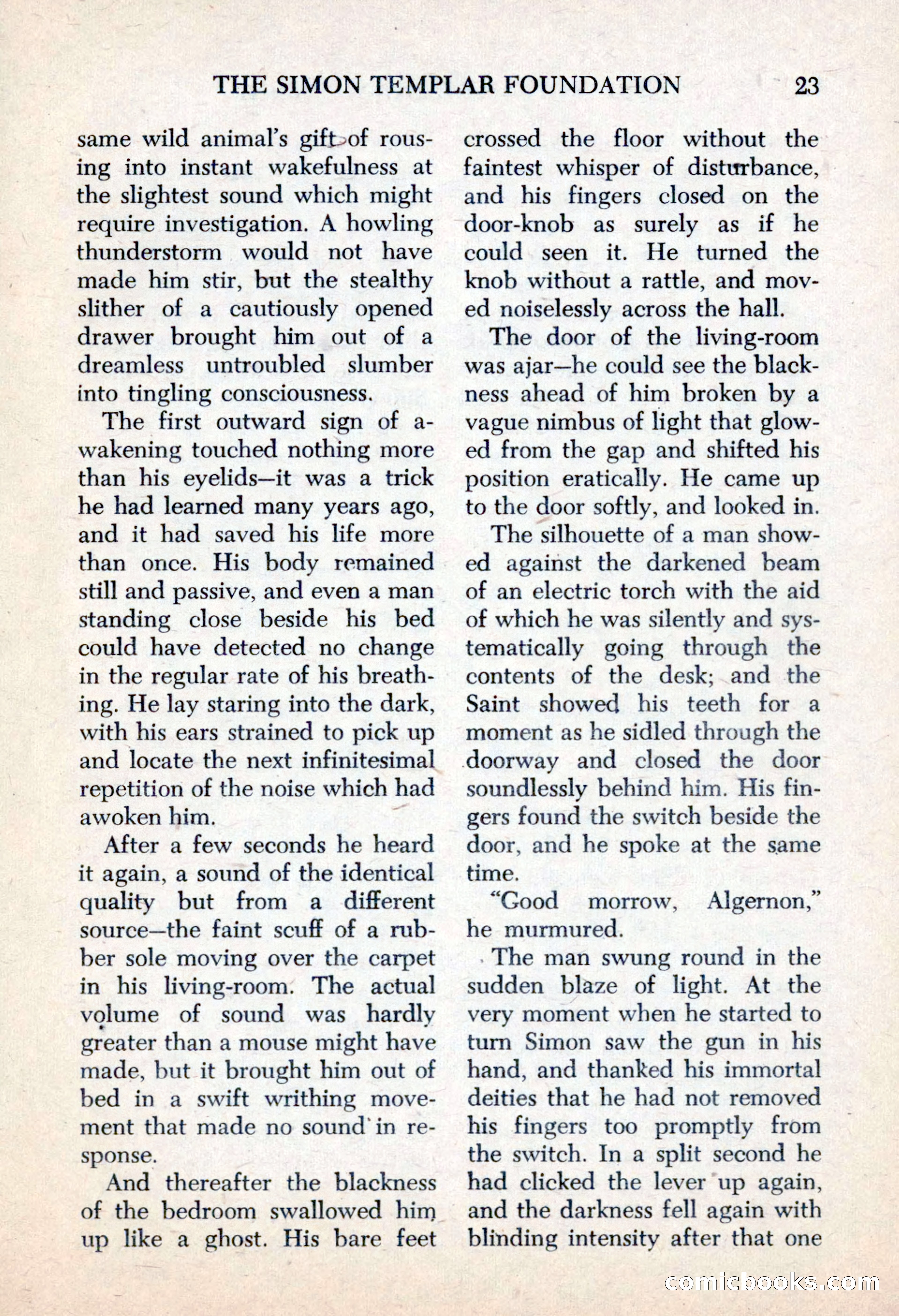 The Saint Mystery Magazine, May 1963 — page 25 of 132