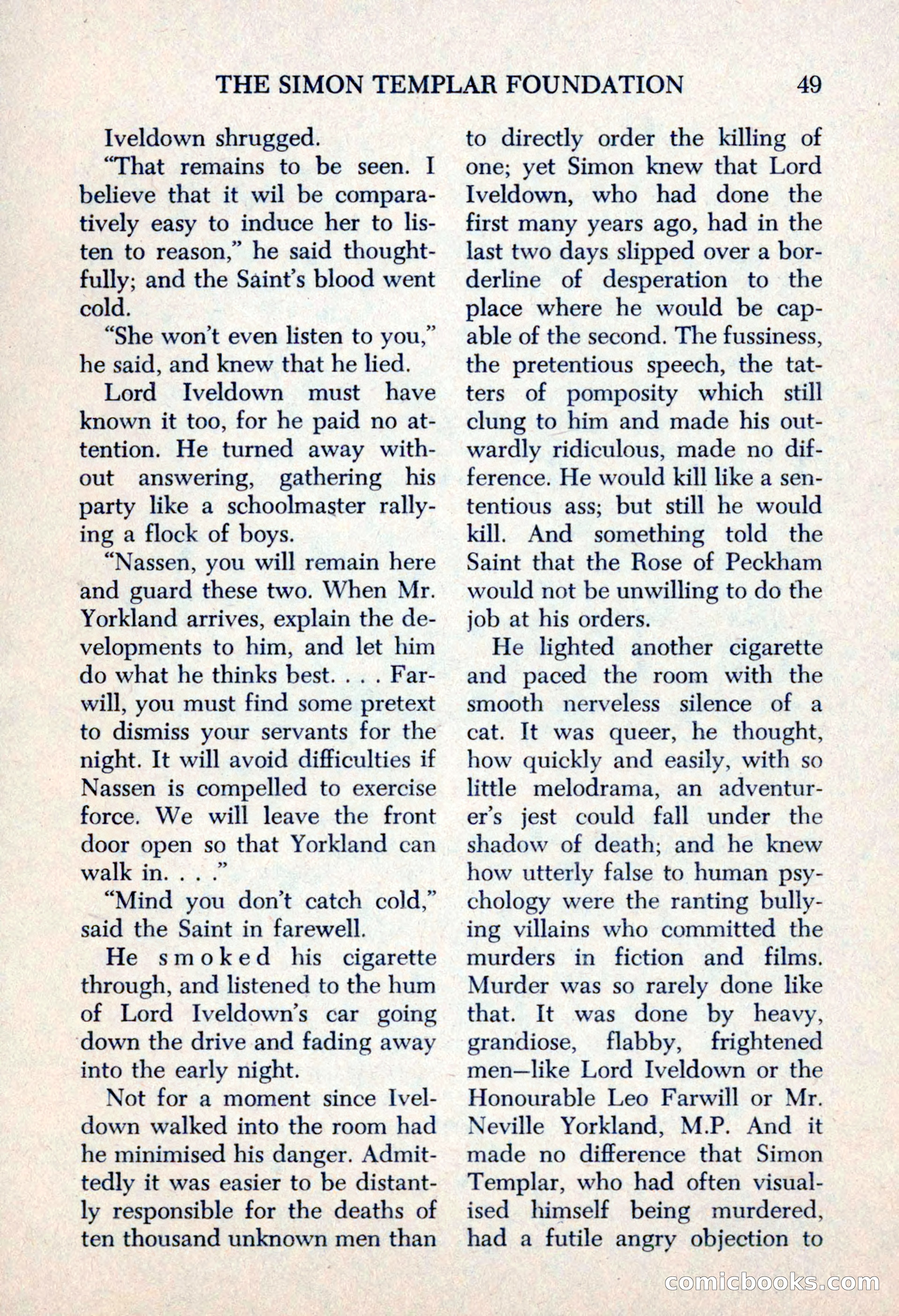 The Saint Mystery Magazine, May 1963 — page 51 of 132
