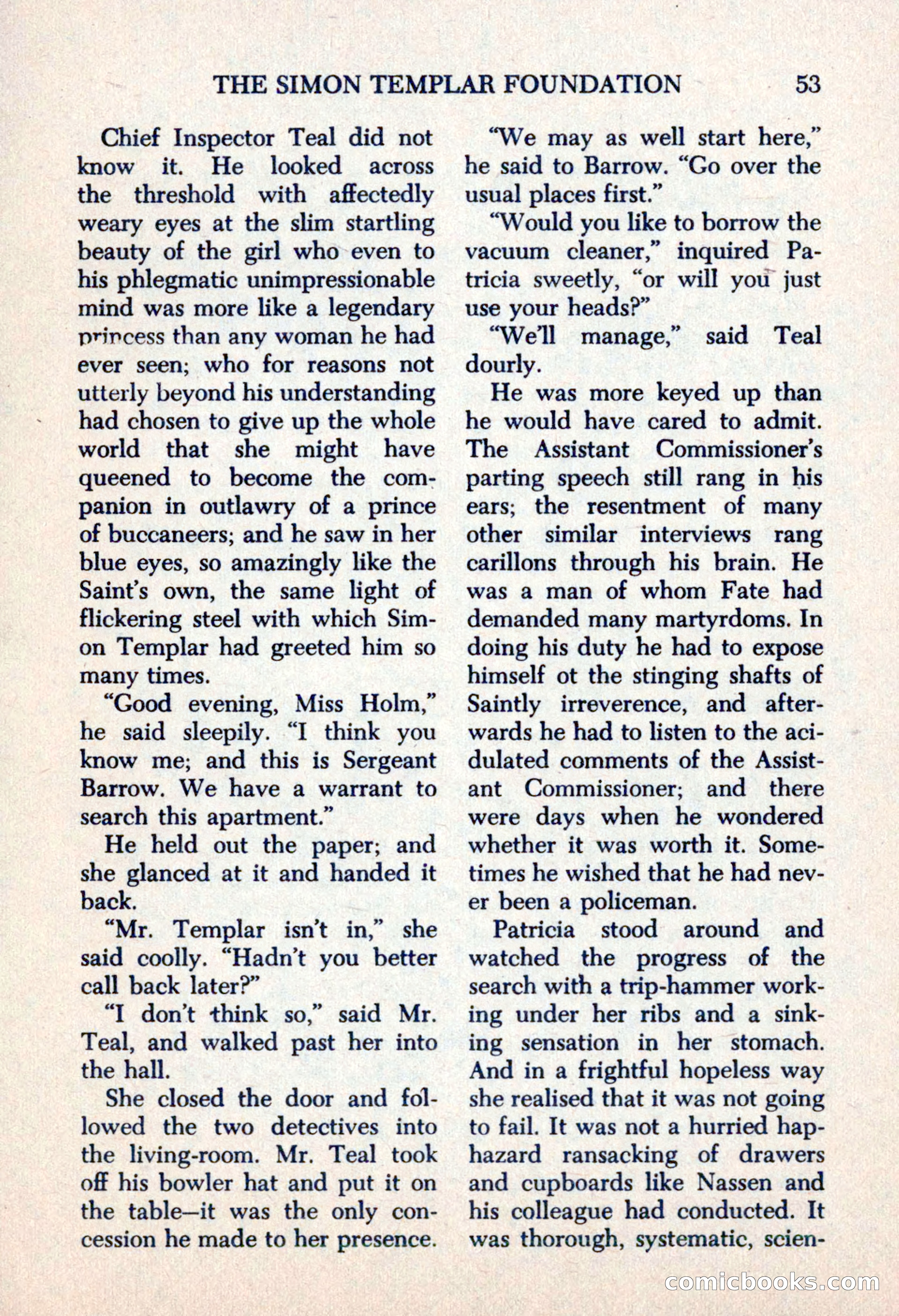 The Saint Mystery Magazine, May 1963 — page 55 of 132