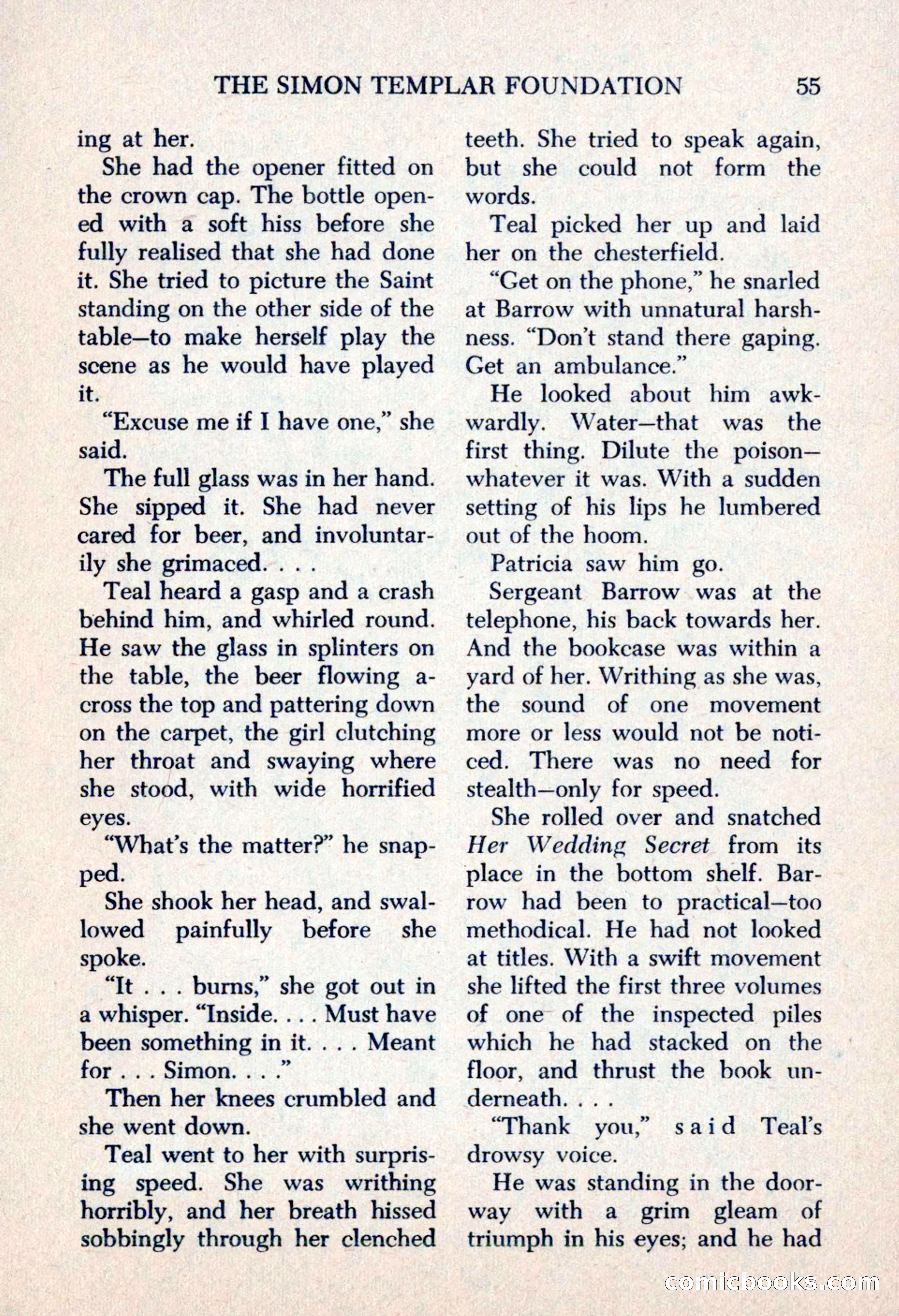 The Saint Mystery Magazine, May 1963 — page 57 of 132