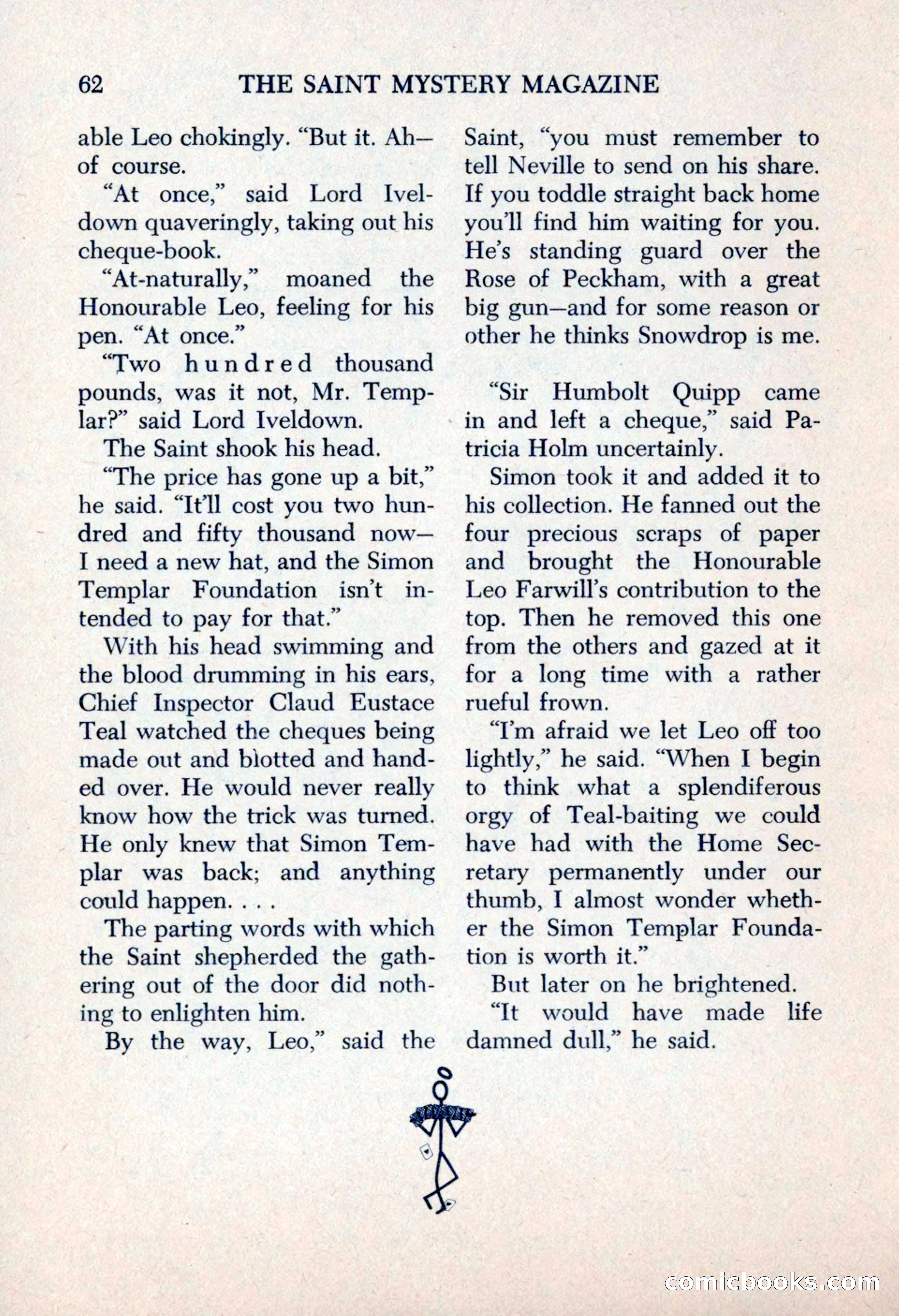 The Saint Mystery Magazine, May 1963 — page 64 of 132