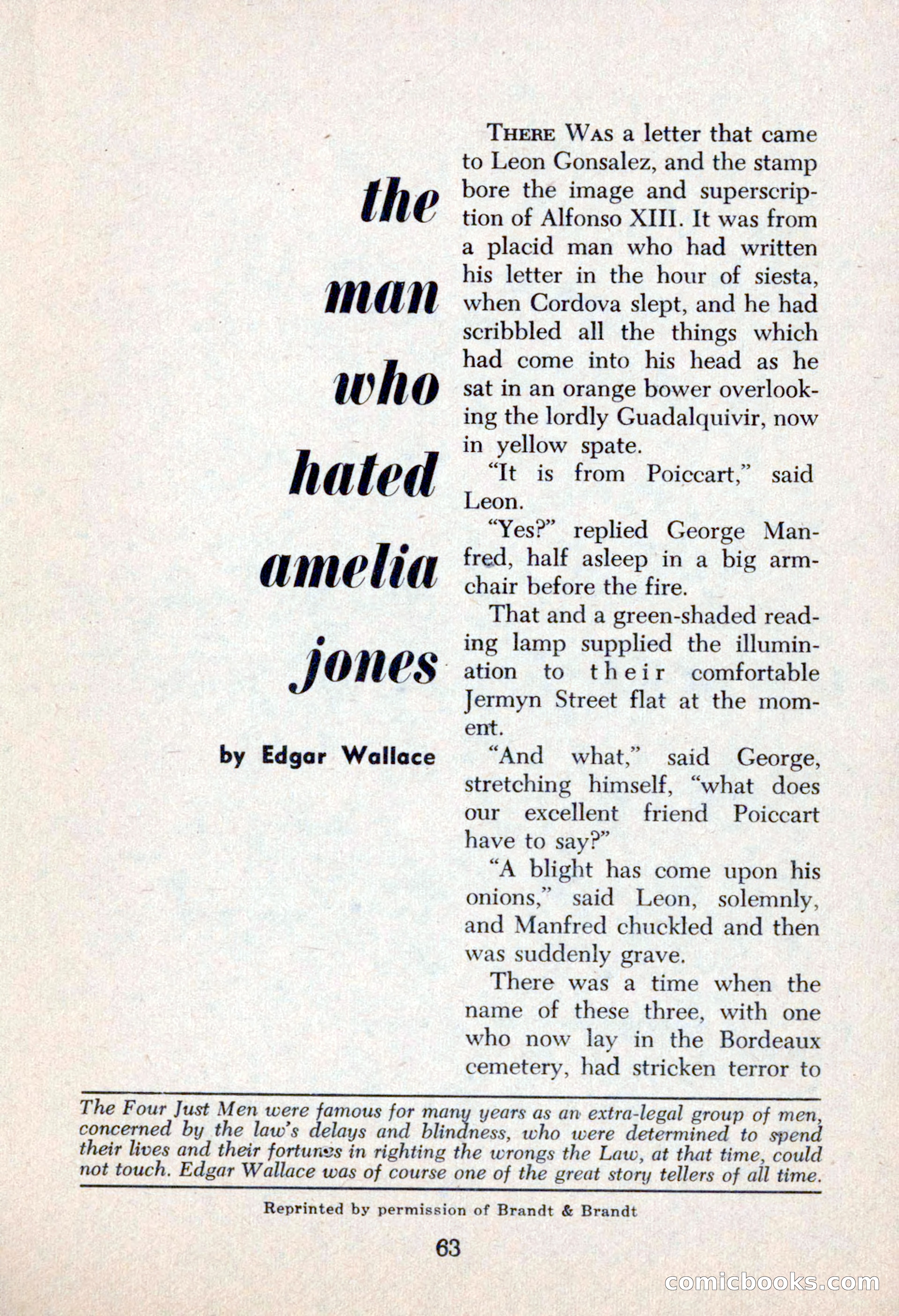 The Saint Mystery Magazine, May 1963 — page 65 of 132