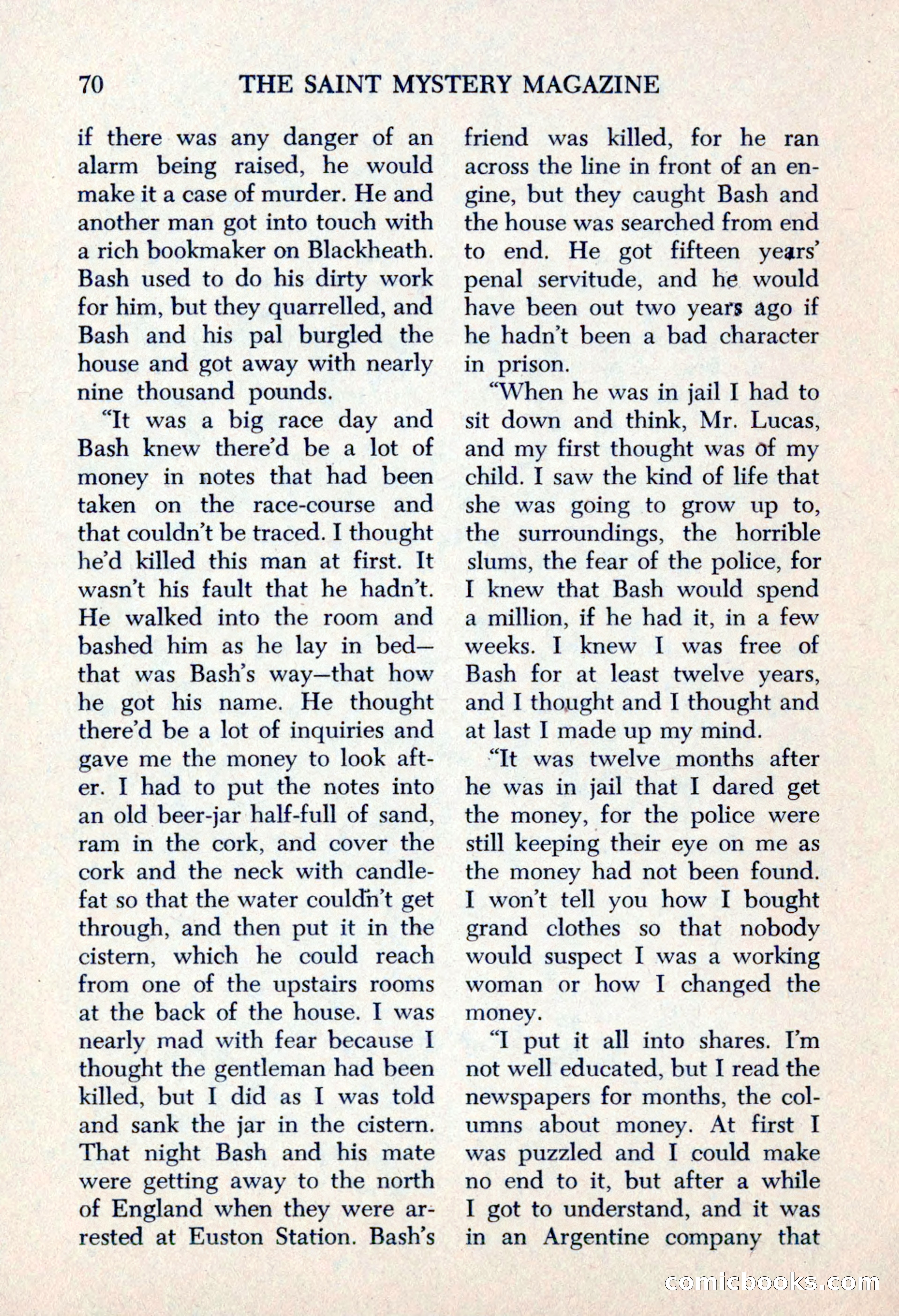 The Saint Mystery Magazine, May 1963 — page 72 of 132