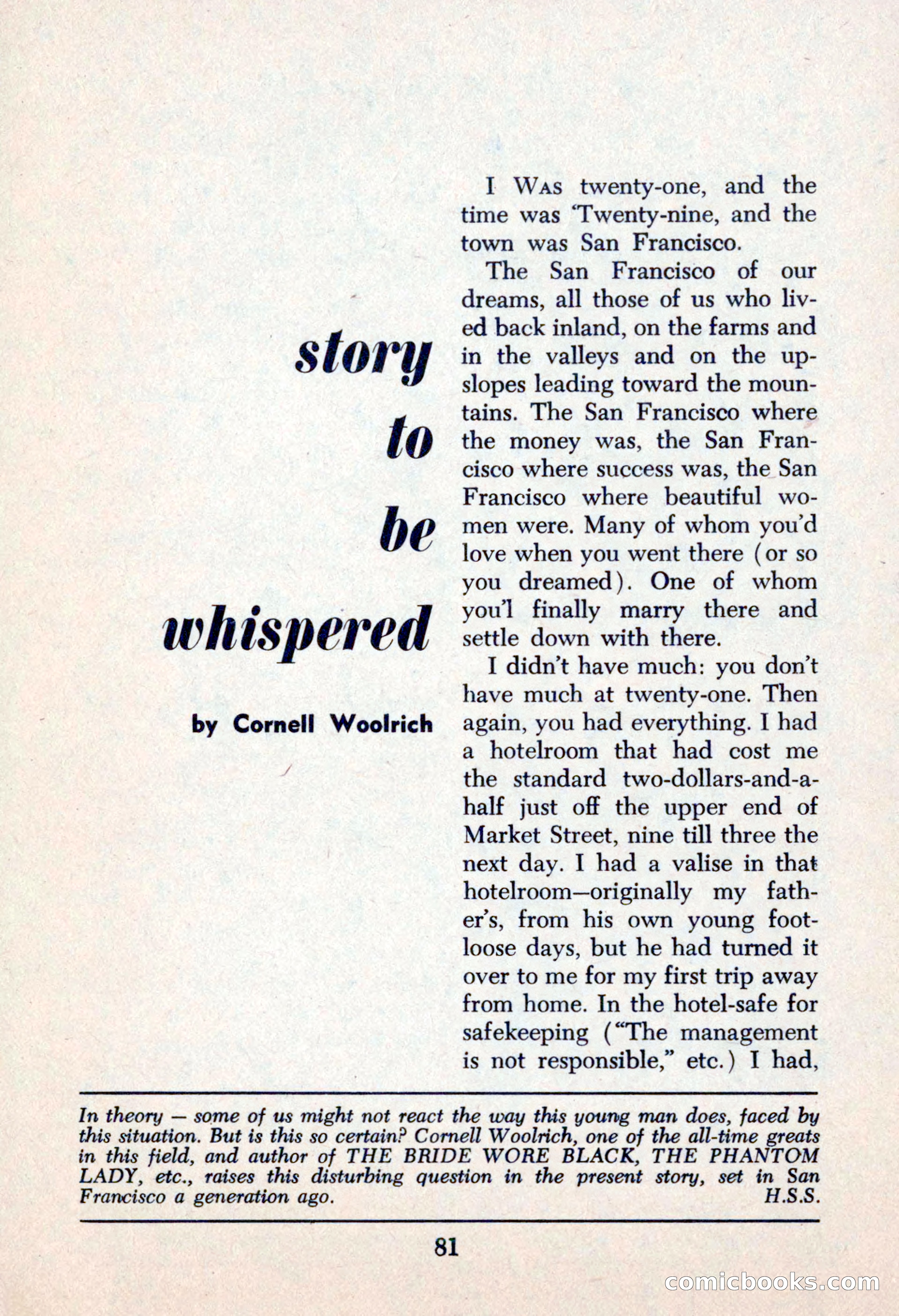 The Saint Mystery Magazine, May 1963 — page 83 of 132