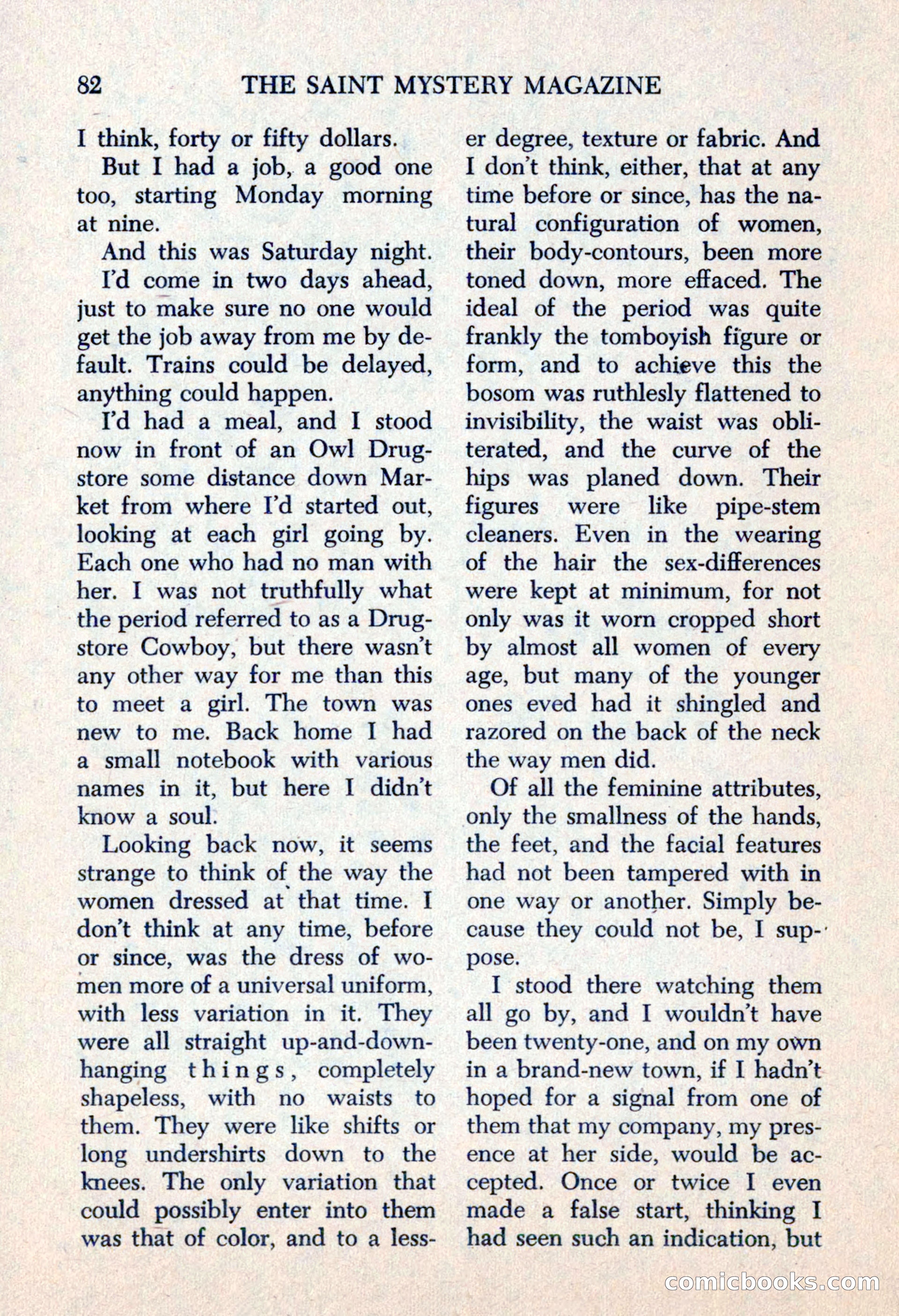 The Saint Mystery Magazine, May 1963 — page 84 of 132