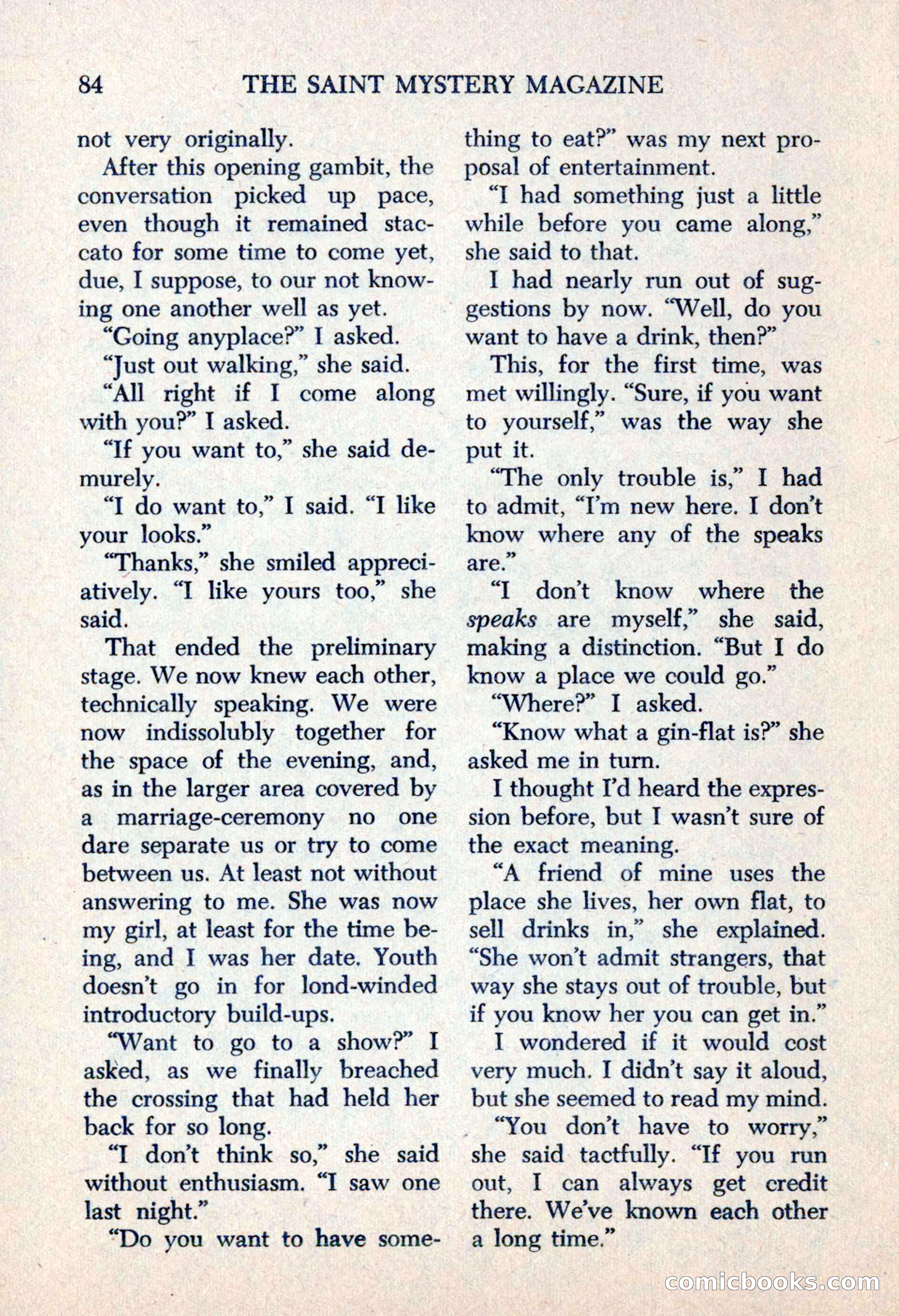 The Saint Mystery Magazine, May 1963 — page 86 of 132
