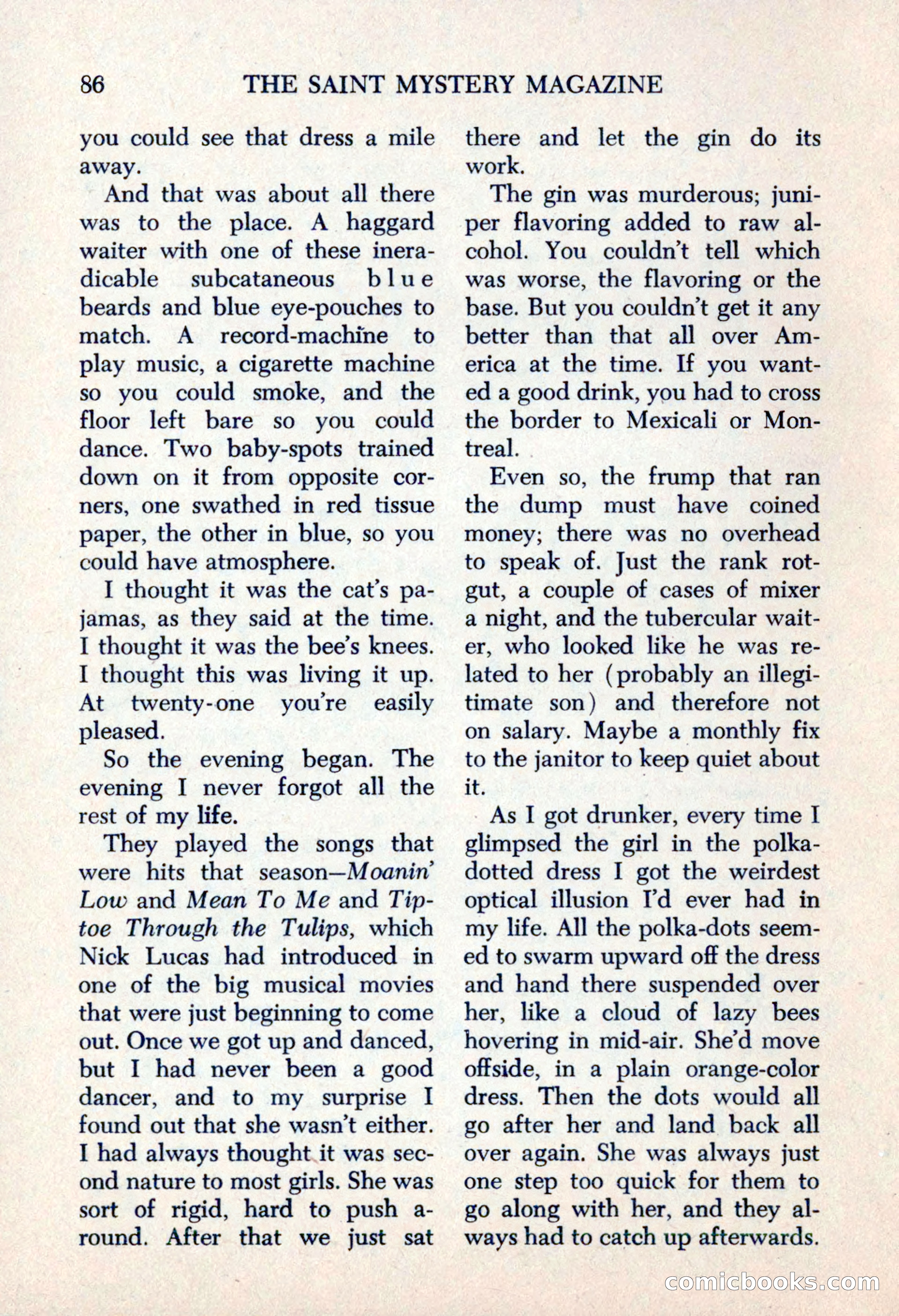 The Saint Mystery Magazine, May 1963 — page 88 of 132