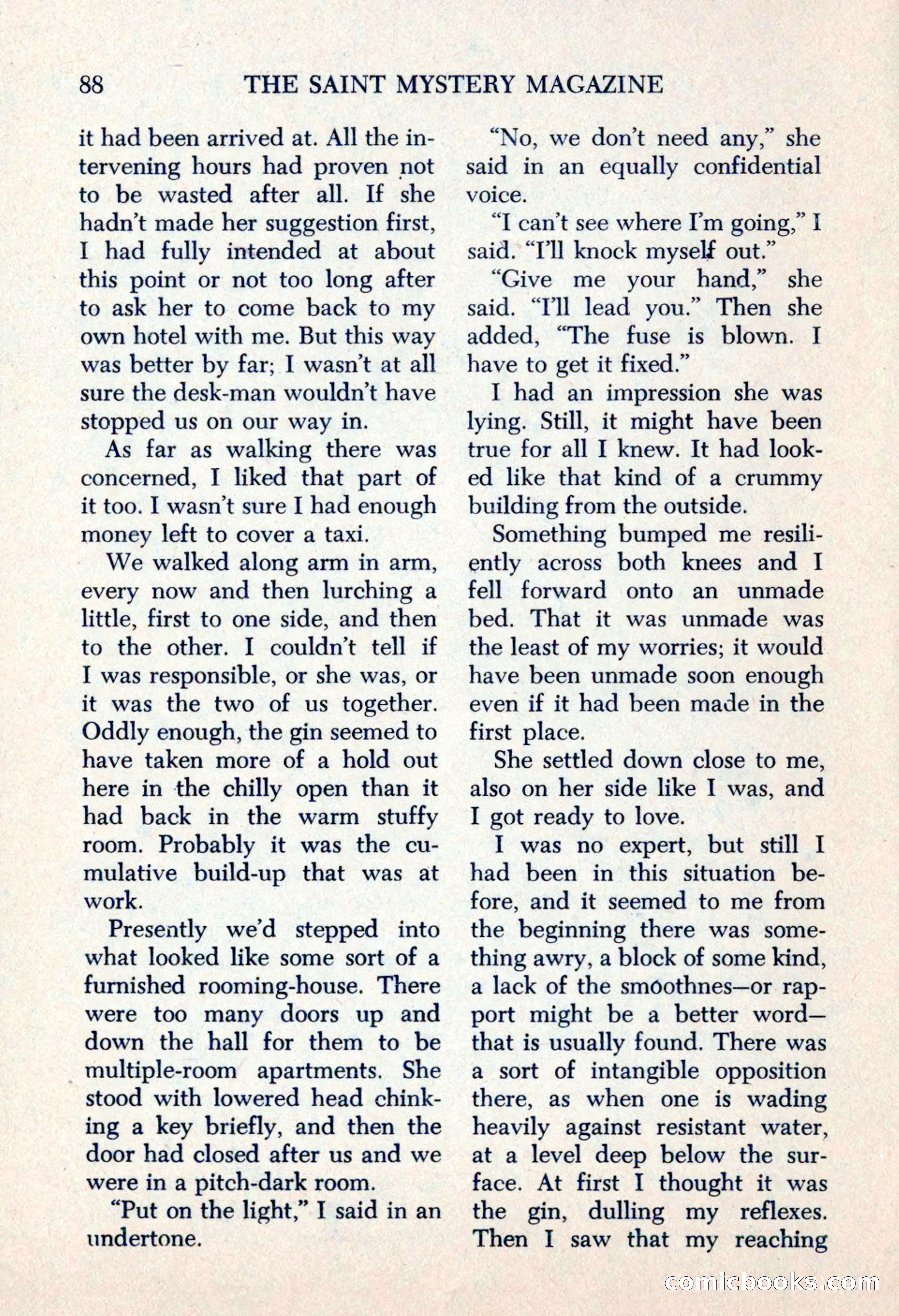 The Saint Mystery Magazine, May 1963 — page 90 of 132