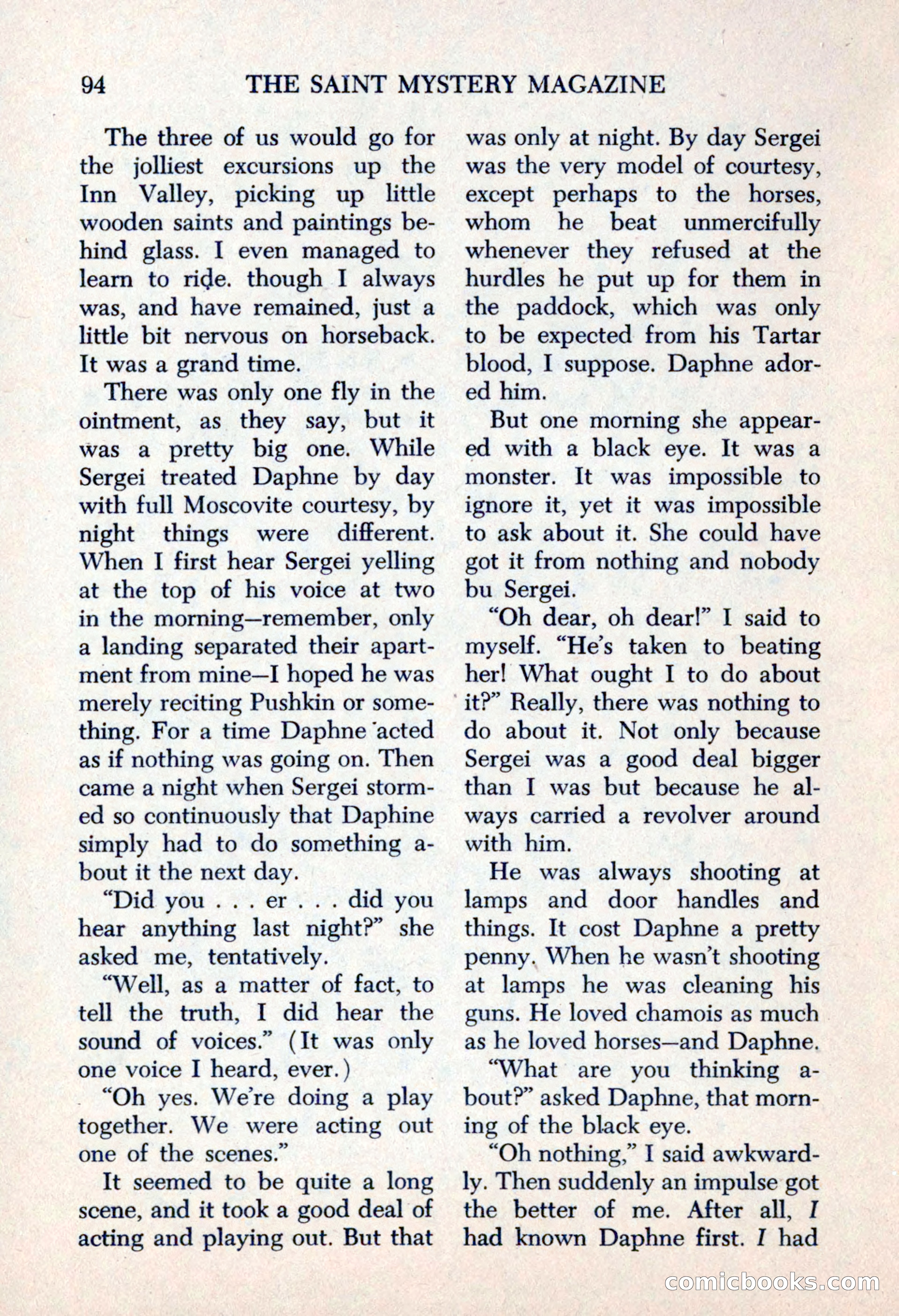 The Saint Mystery Magazine, May 1963 — page 96 of 132