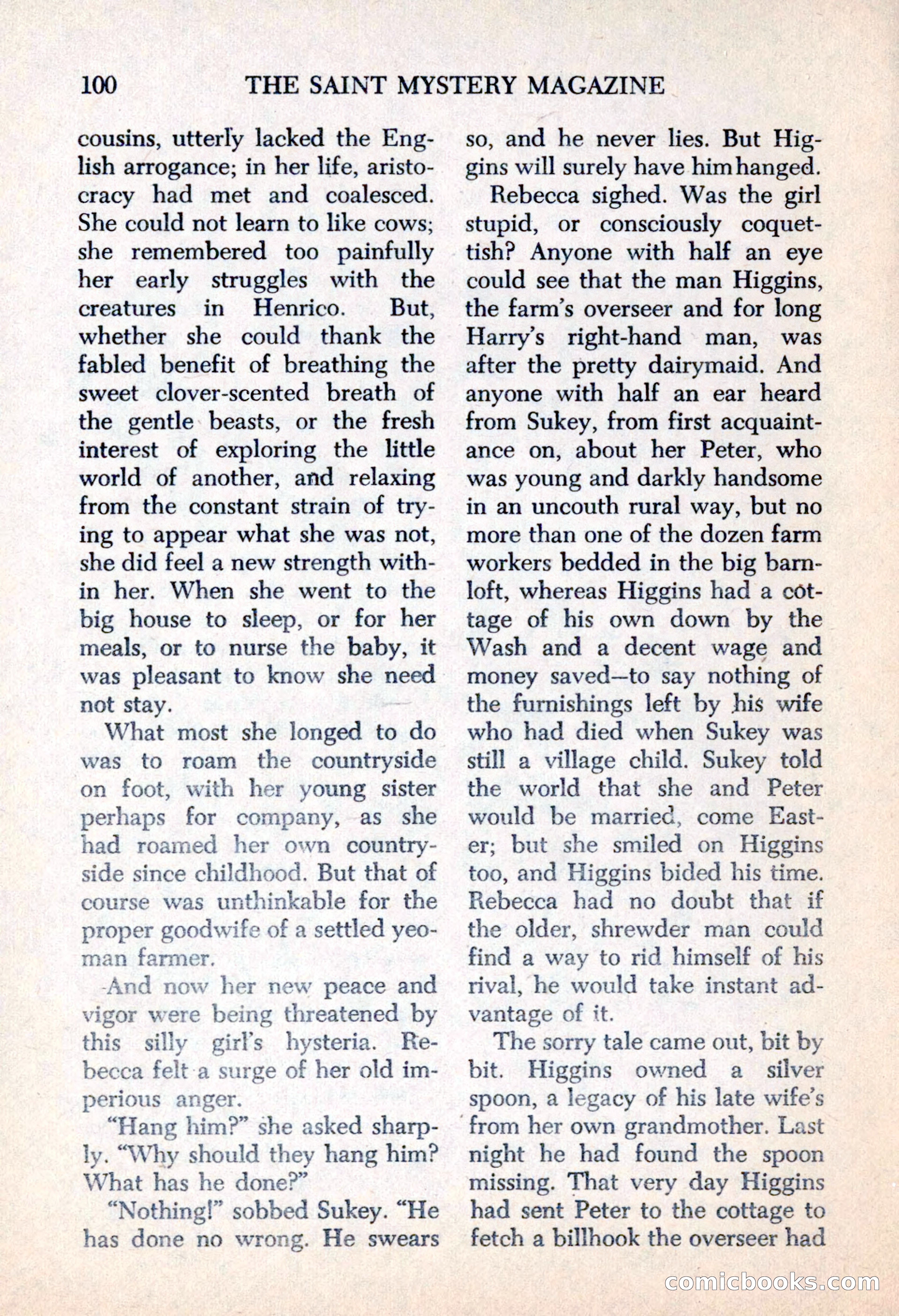 The Saint Mystery Magazine, May 1963 — page 102 of 132