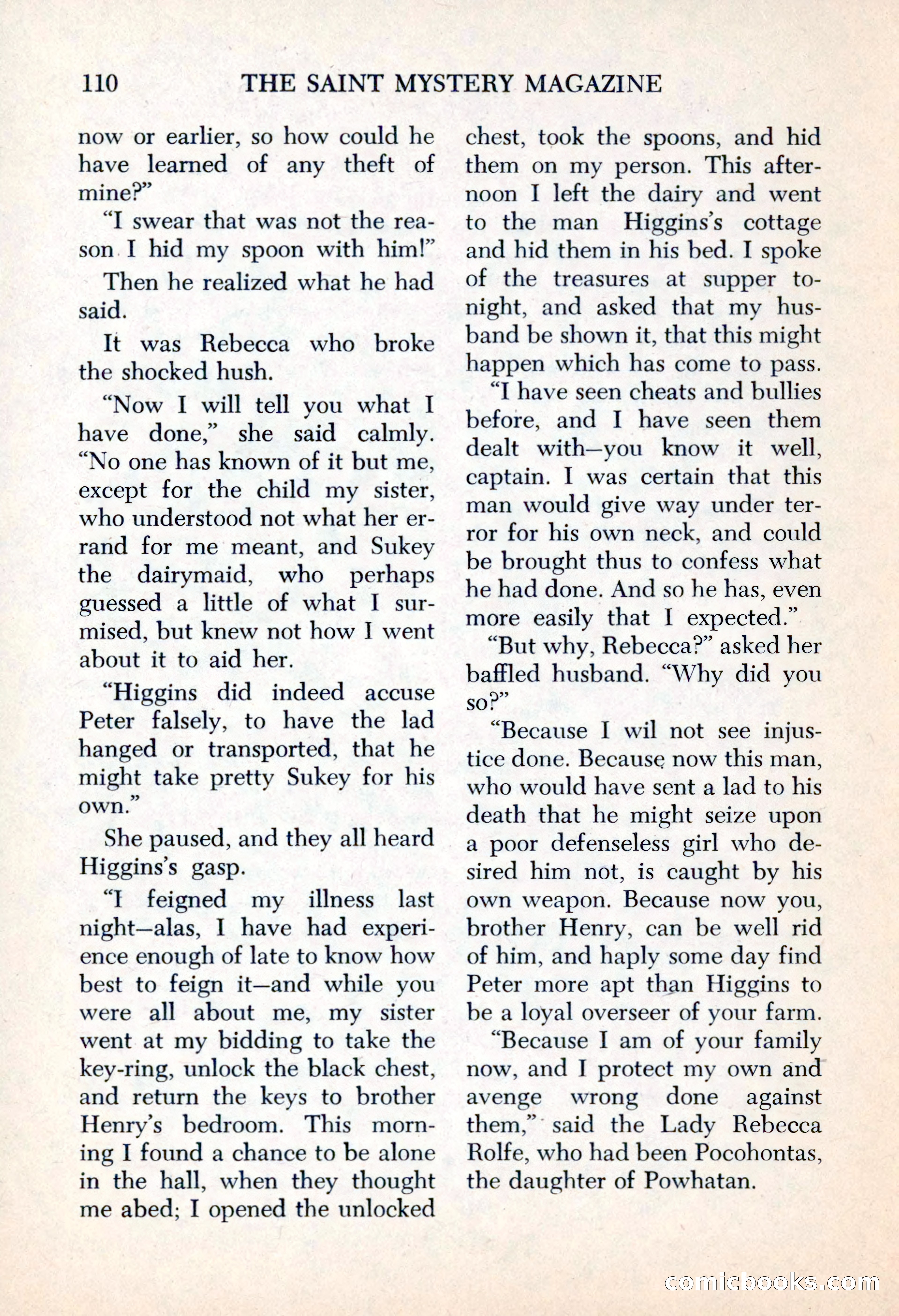 The Saint Mystery Magazine, May 1963 — page 112 of 132