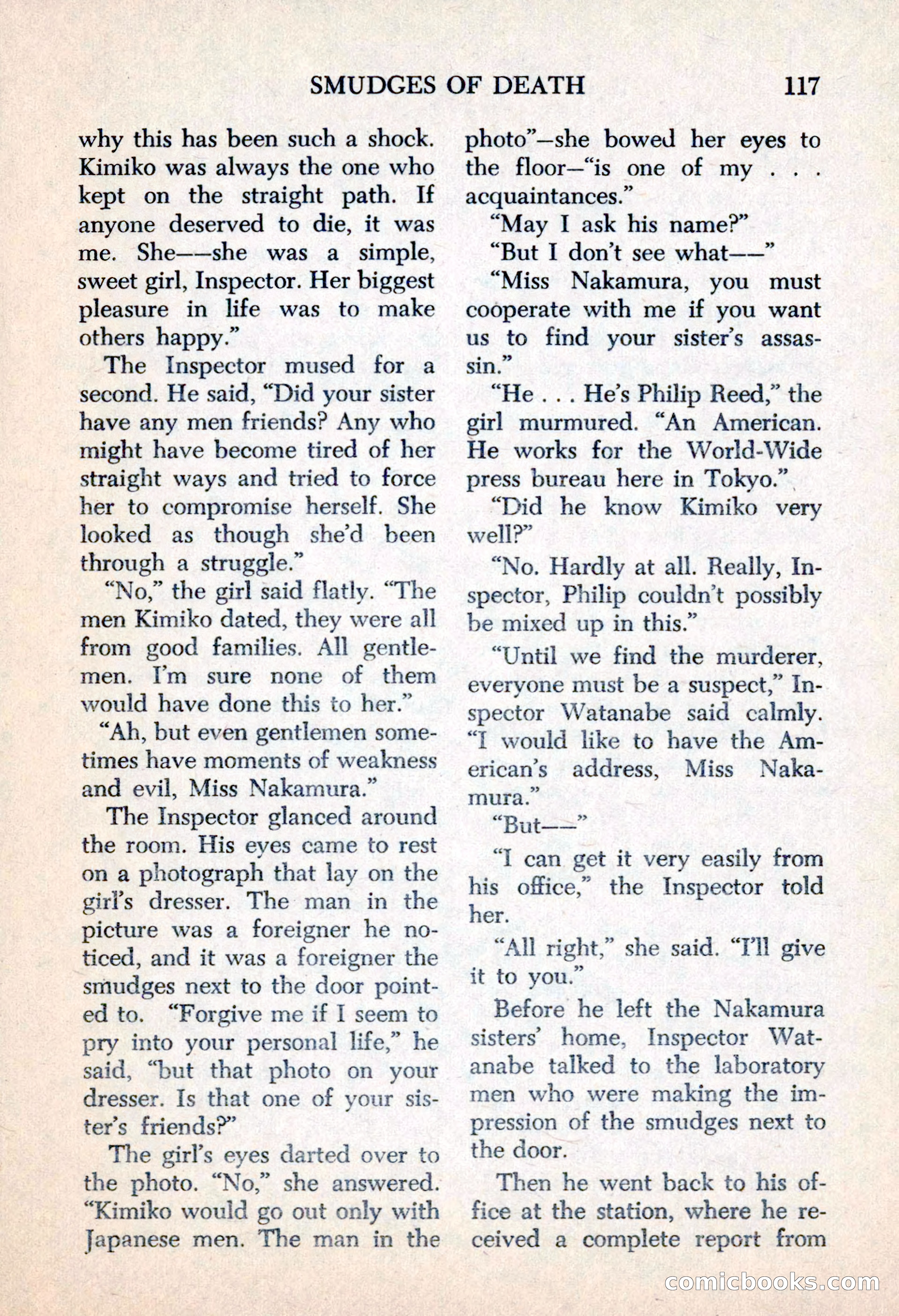 The Saint Mystery Magazine, May 1963 — page 119 of 132