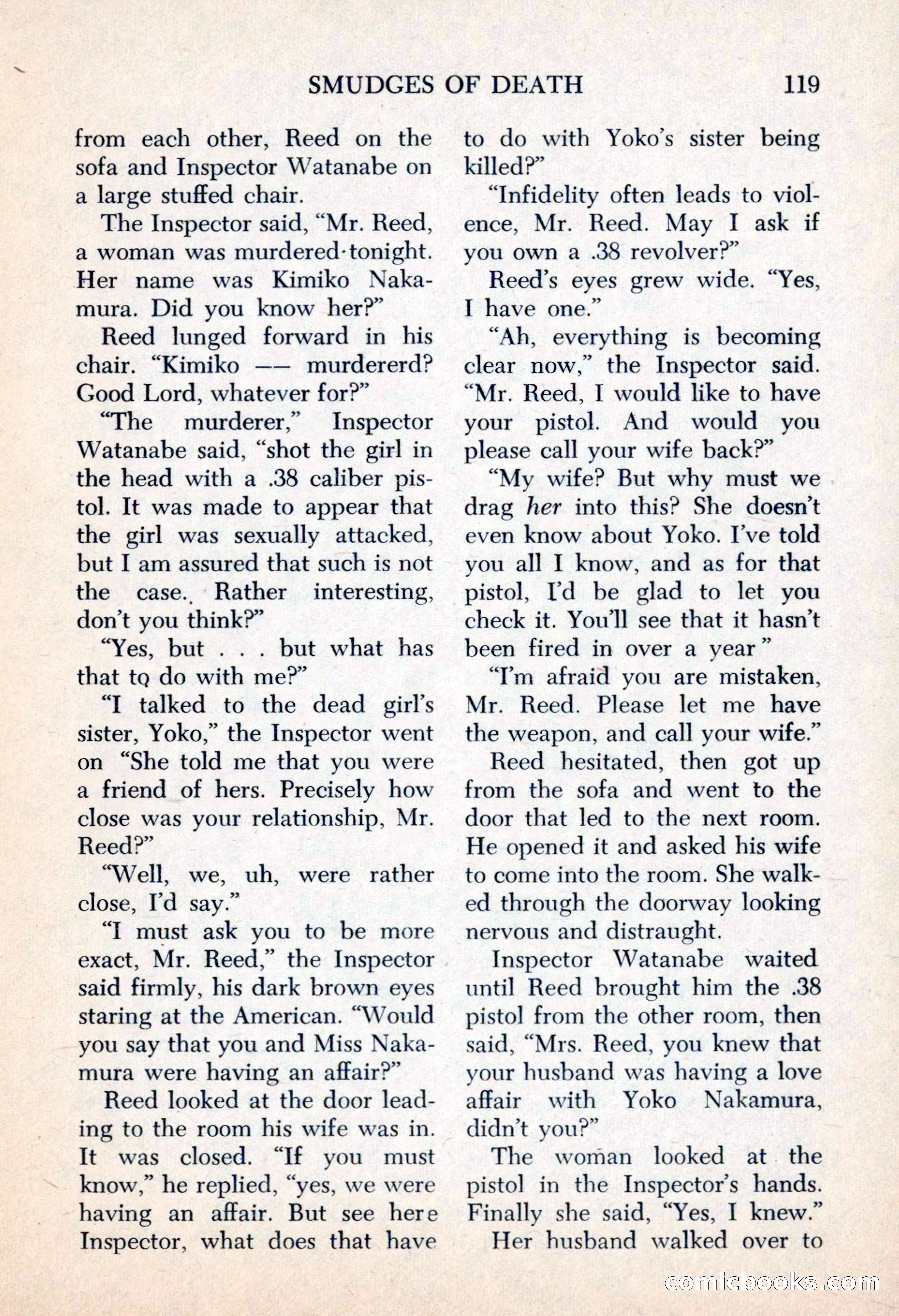 The Saint Mystery Magazine, May 1963 — page 121 of 132