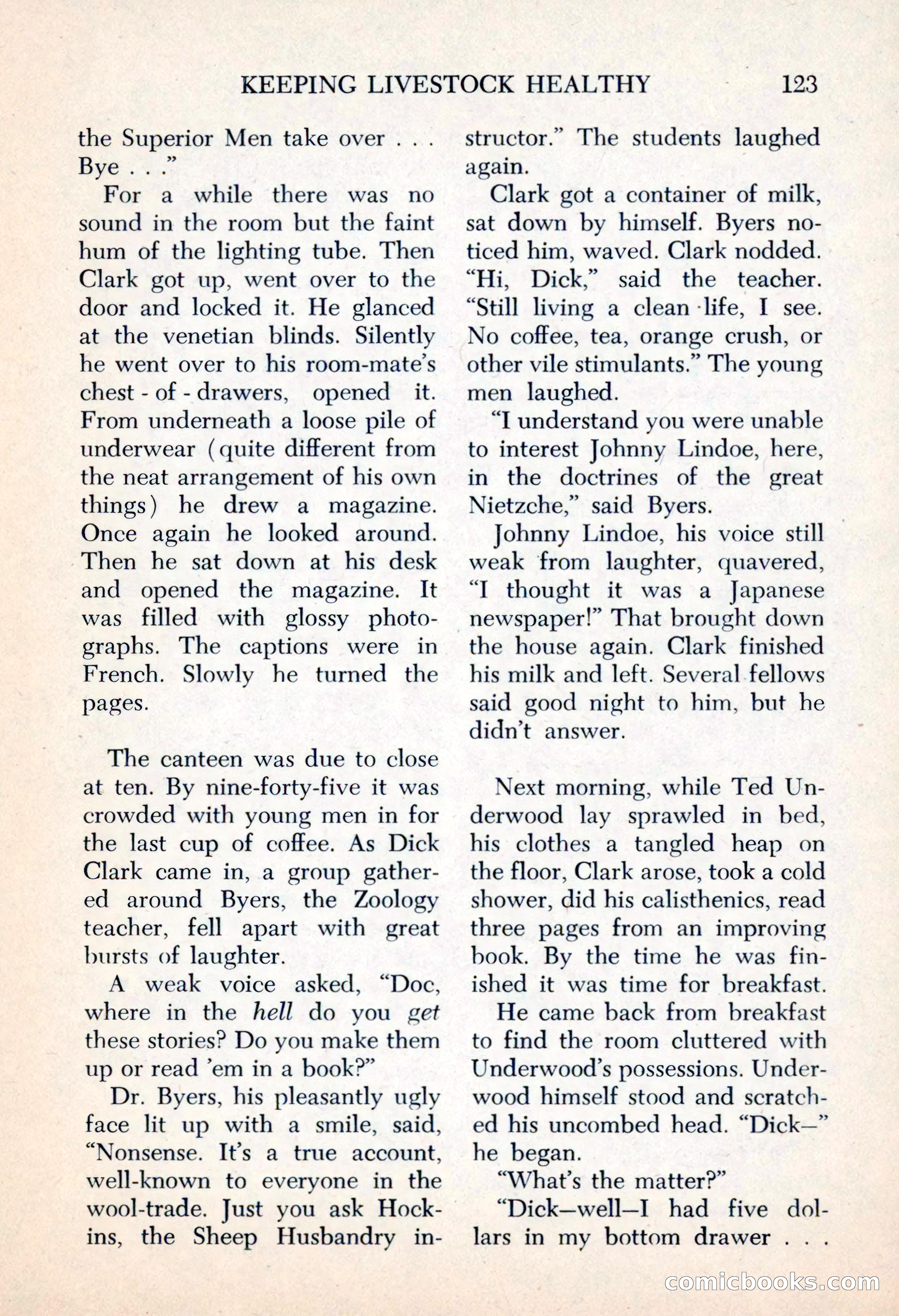 The Saint Mystery Magazine, May 1963 — page 125 of 132