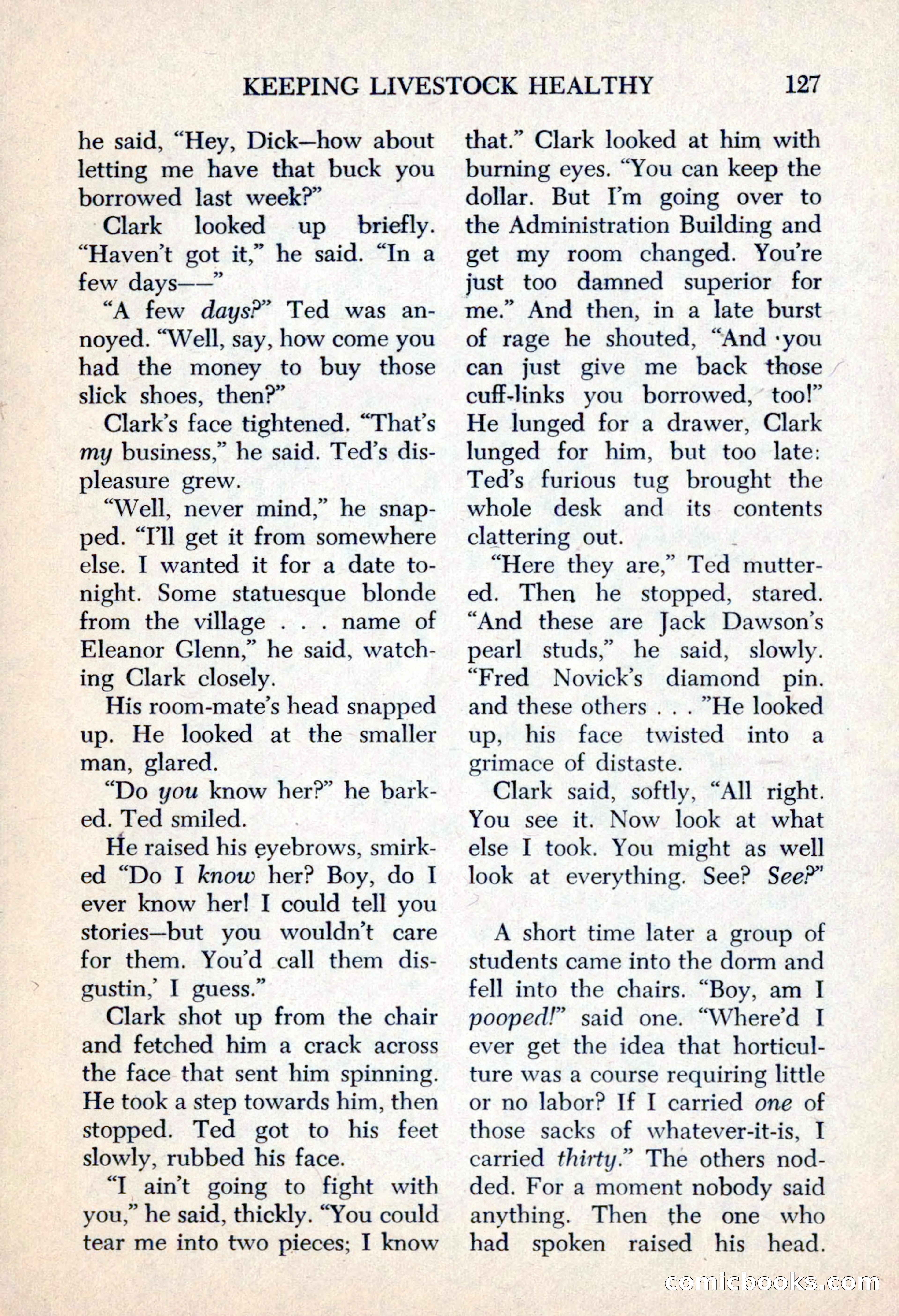 The Saint Mystery Magazine, May 1963 — page 129 of 132