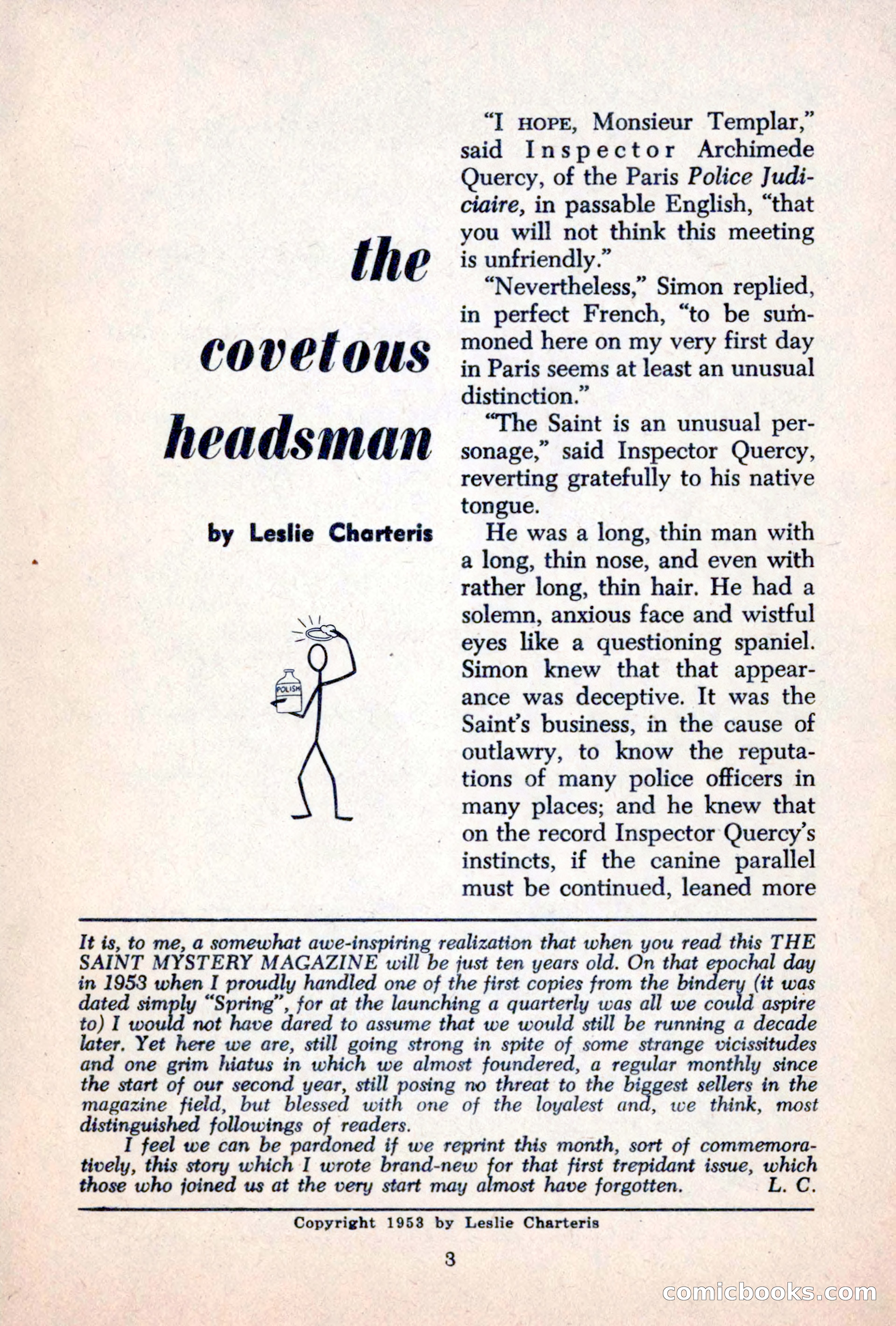 The Saint Mystery Magazine, June 1963 — page 5 of 132