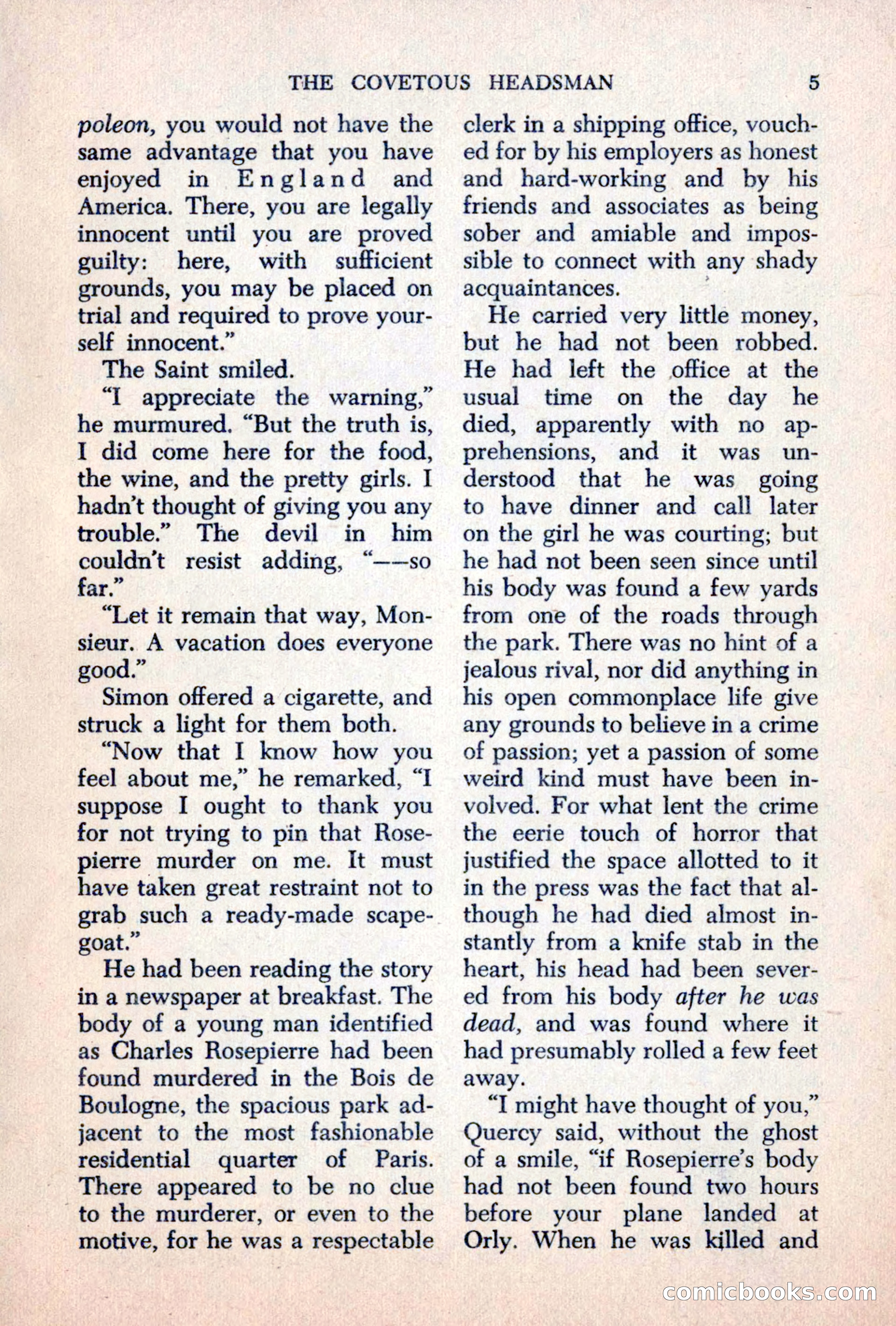 The Saint Mystery Magazine, June 1963 — page 7 of 132