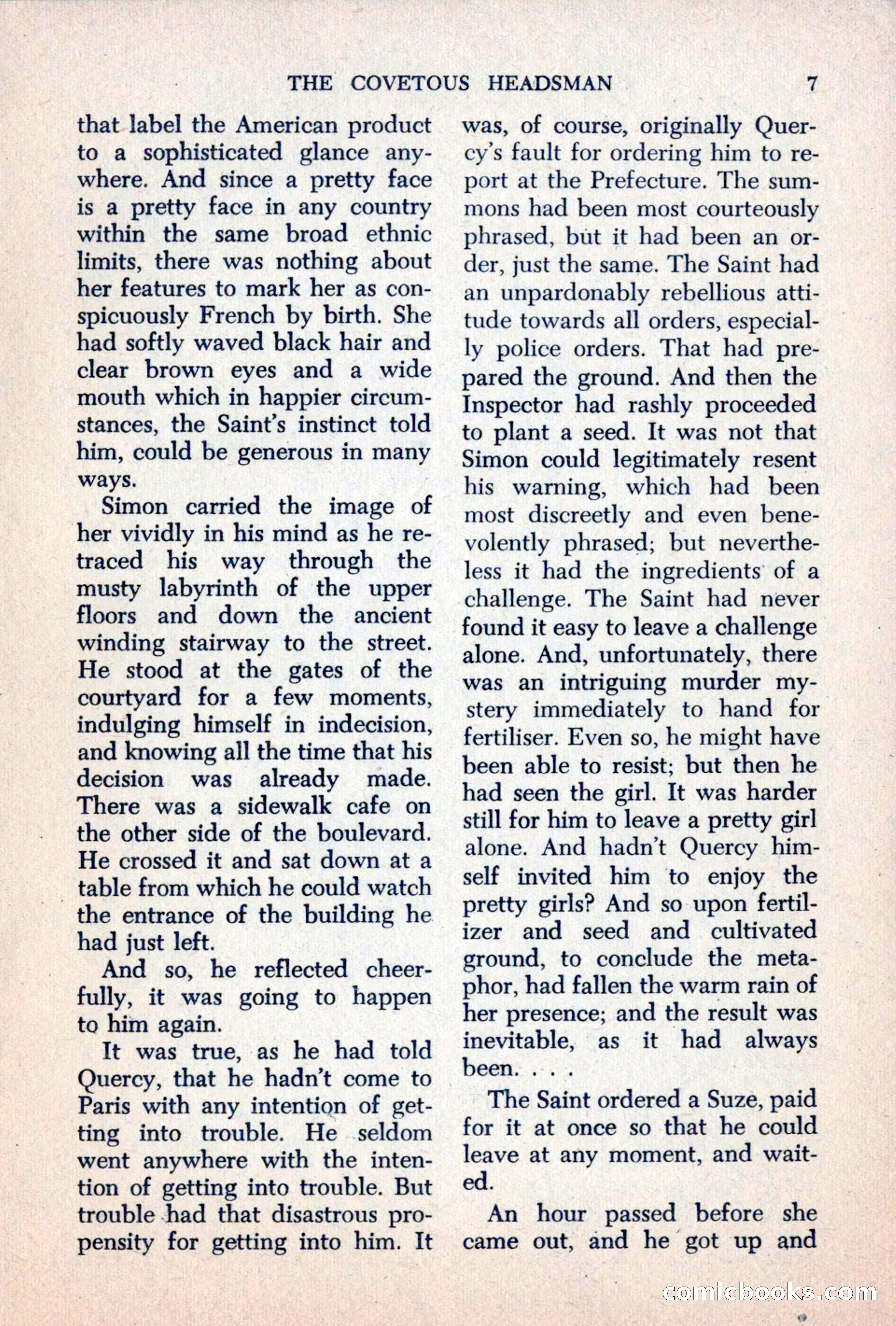 The Saint Mystery Magazine, June 1963 — page 9 of 132