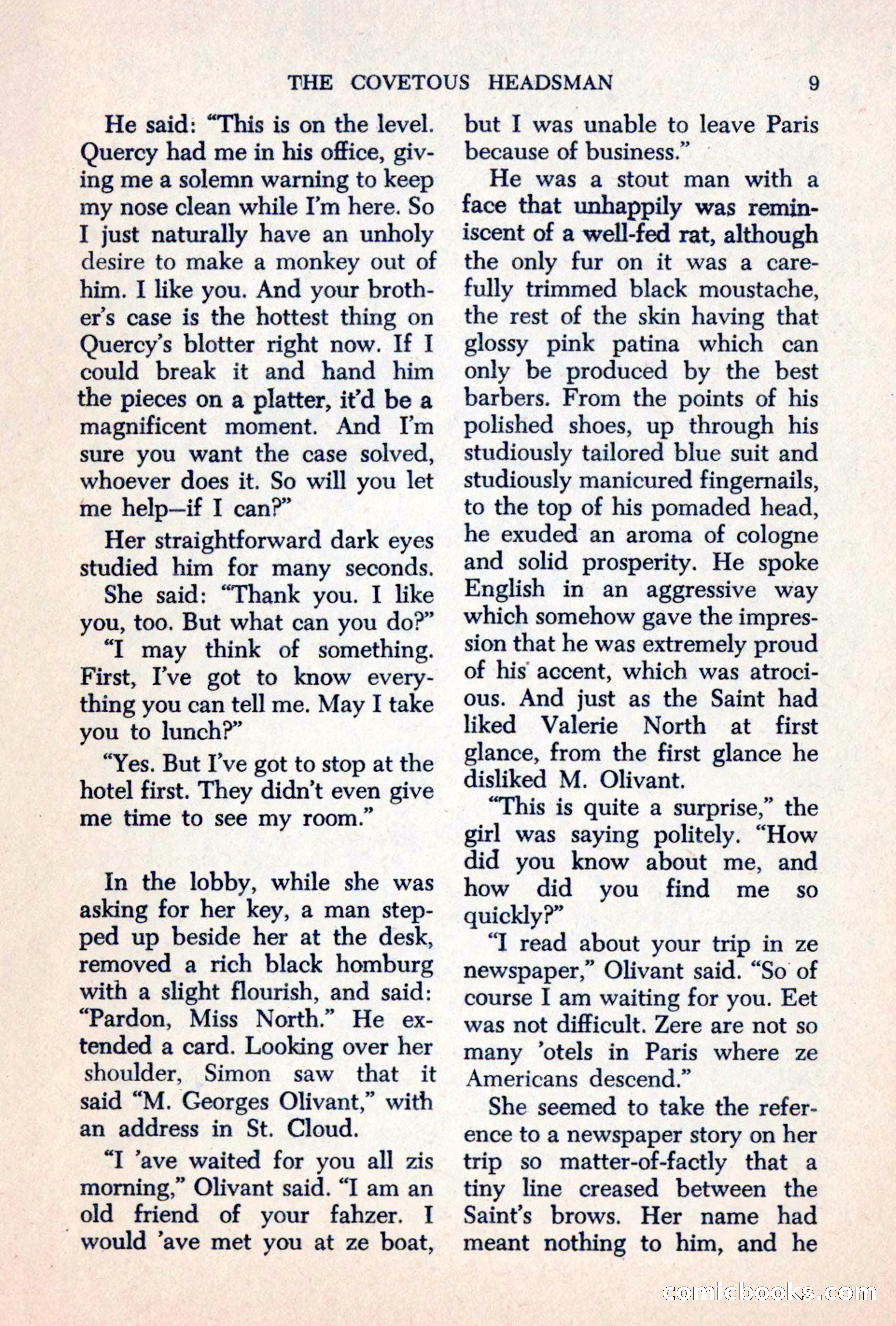 The Saint Mystery Magazine, June 1963 — page 11 of 132