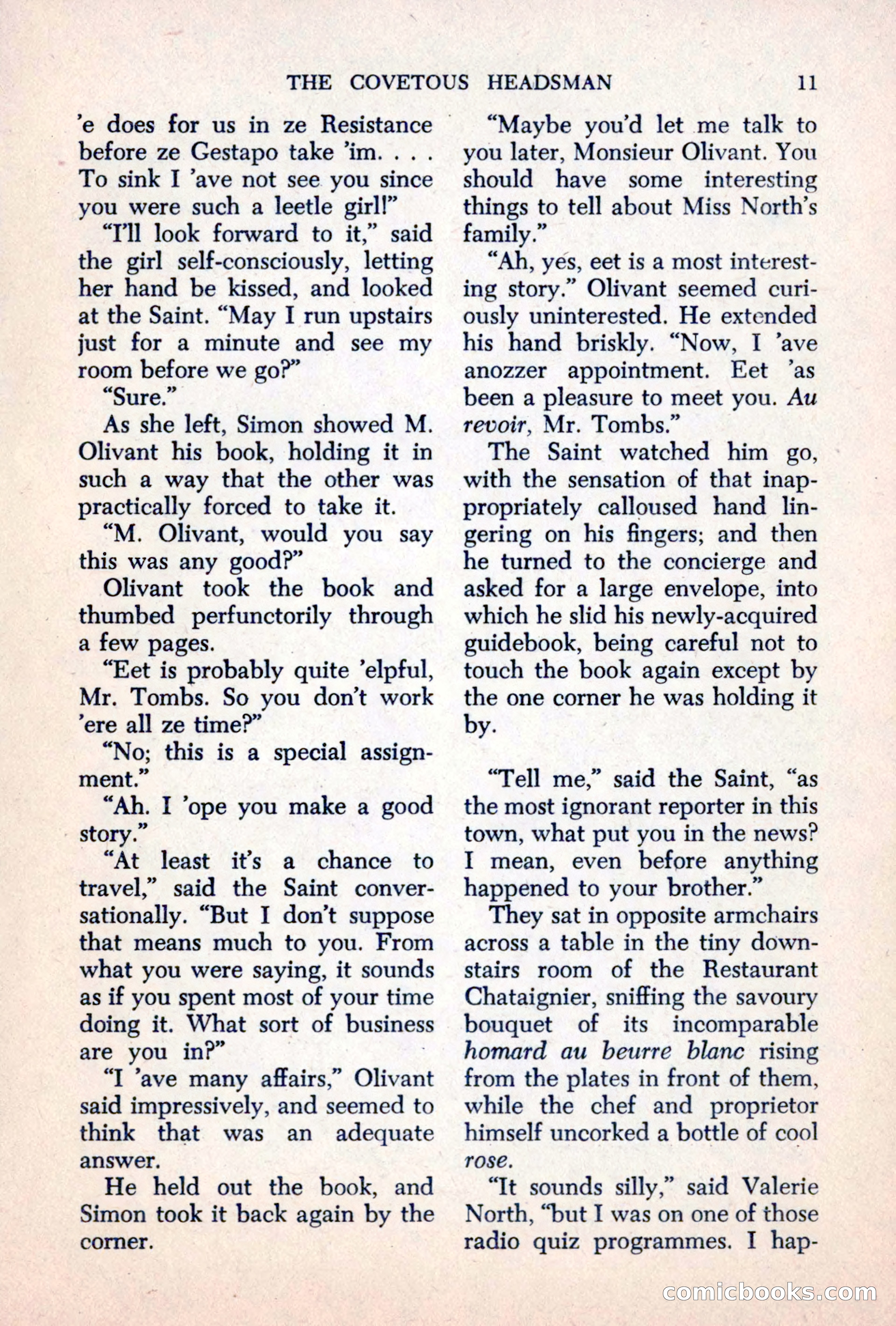 The Saint Mystery Magazine, June 1963 — page 13 of 132