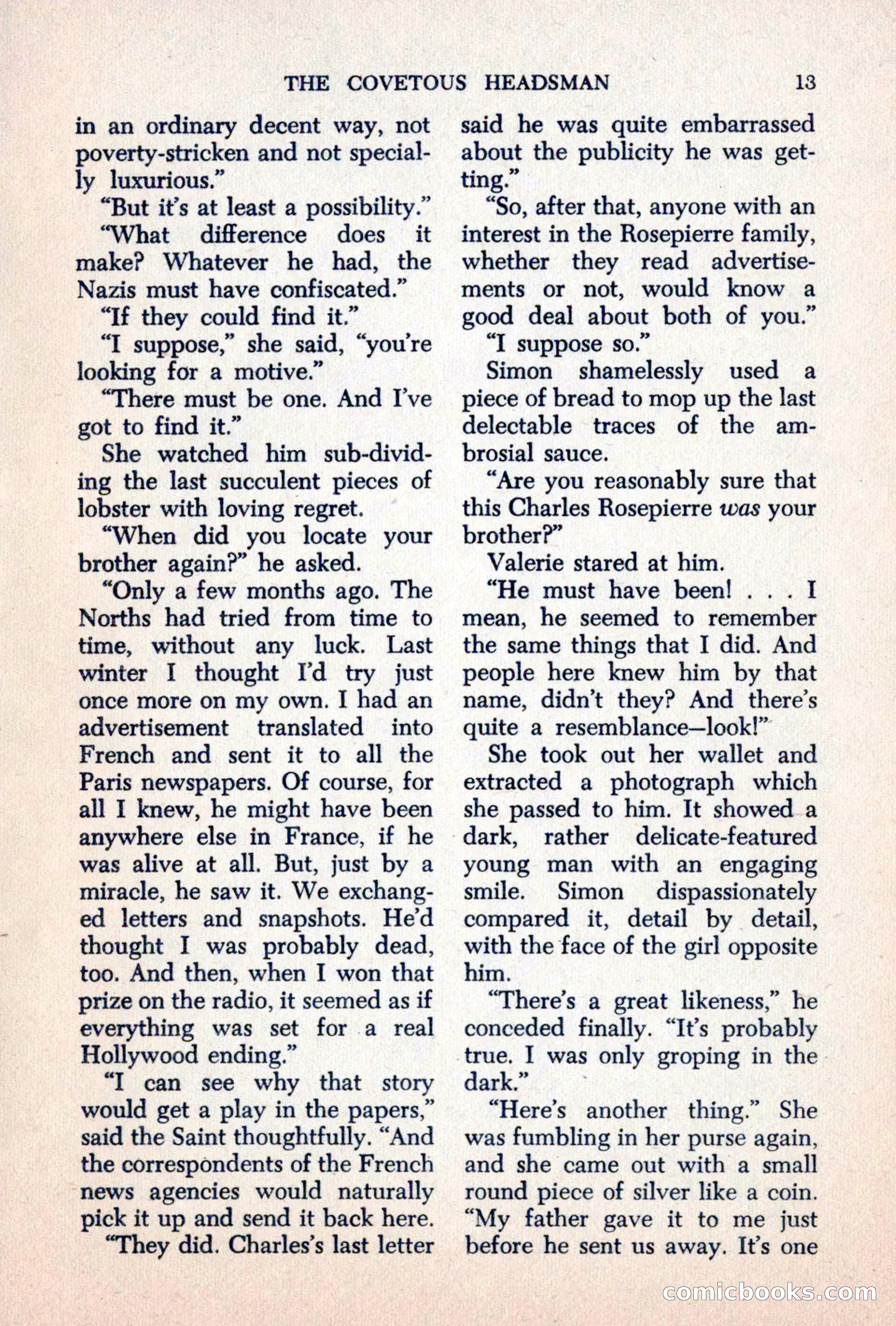 The Saint Mystery Magazine, June 1963 — page 15 of 132