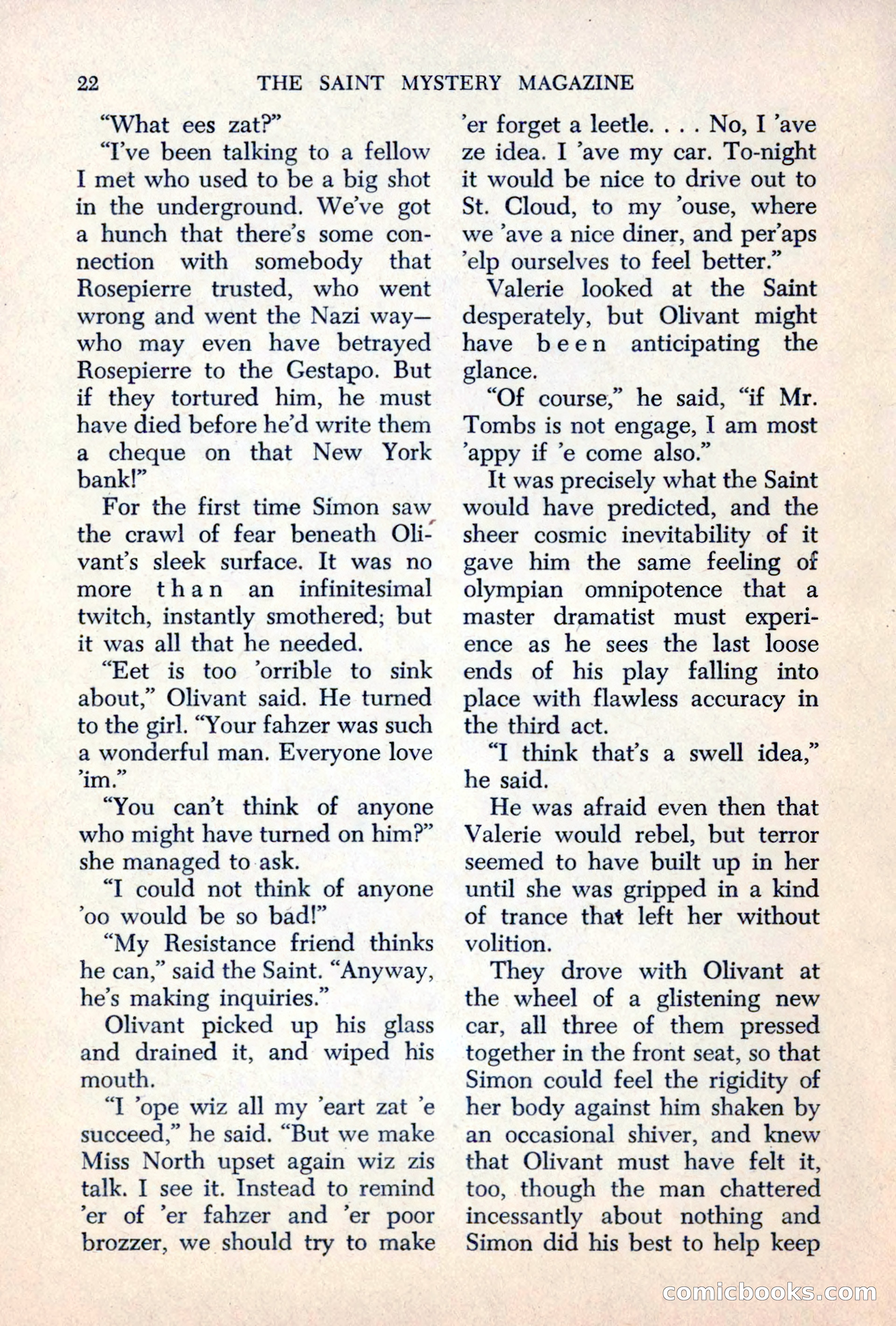 The Saint Mystery Magazine, June 1963 — page 24 of 132