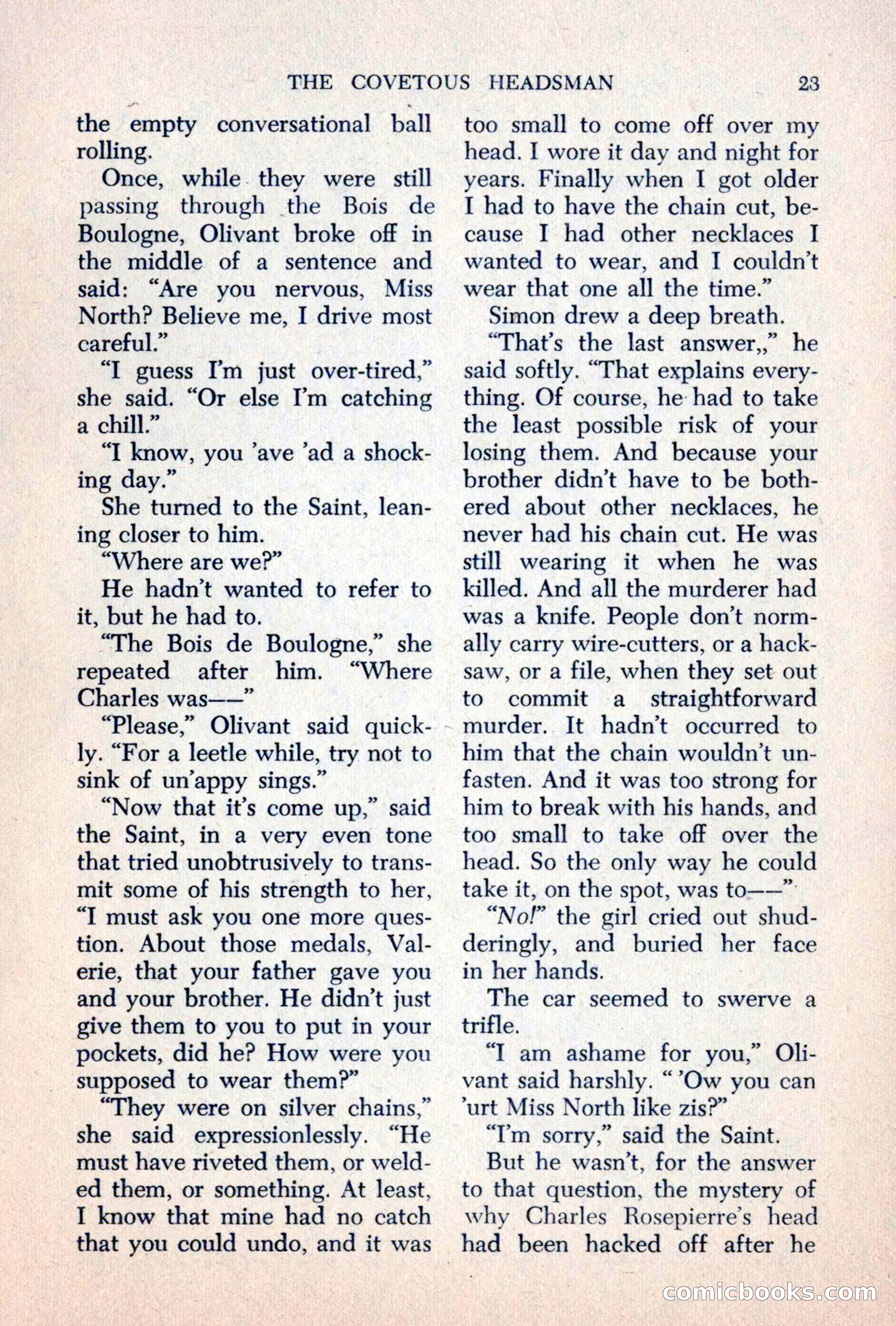The Saint Mystery Magazine, June 1963 — page 25 of 132