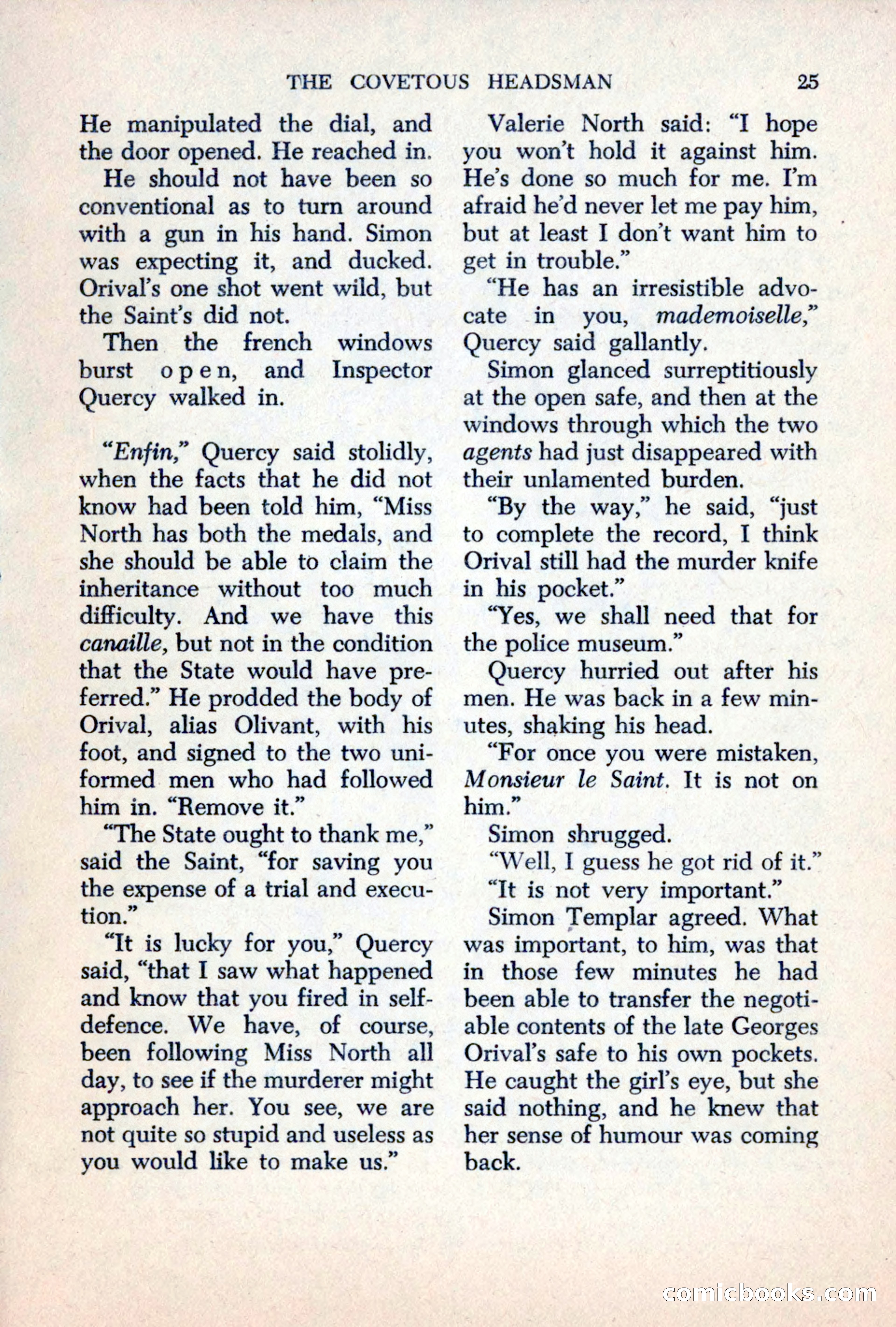 The Saint Mystery Magazine, June 1963 — page 27 of 132
