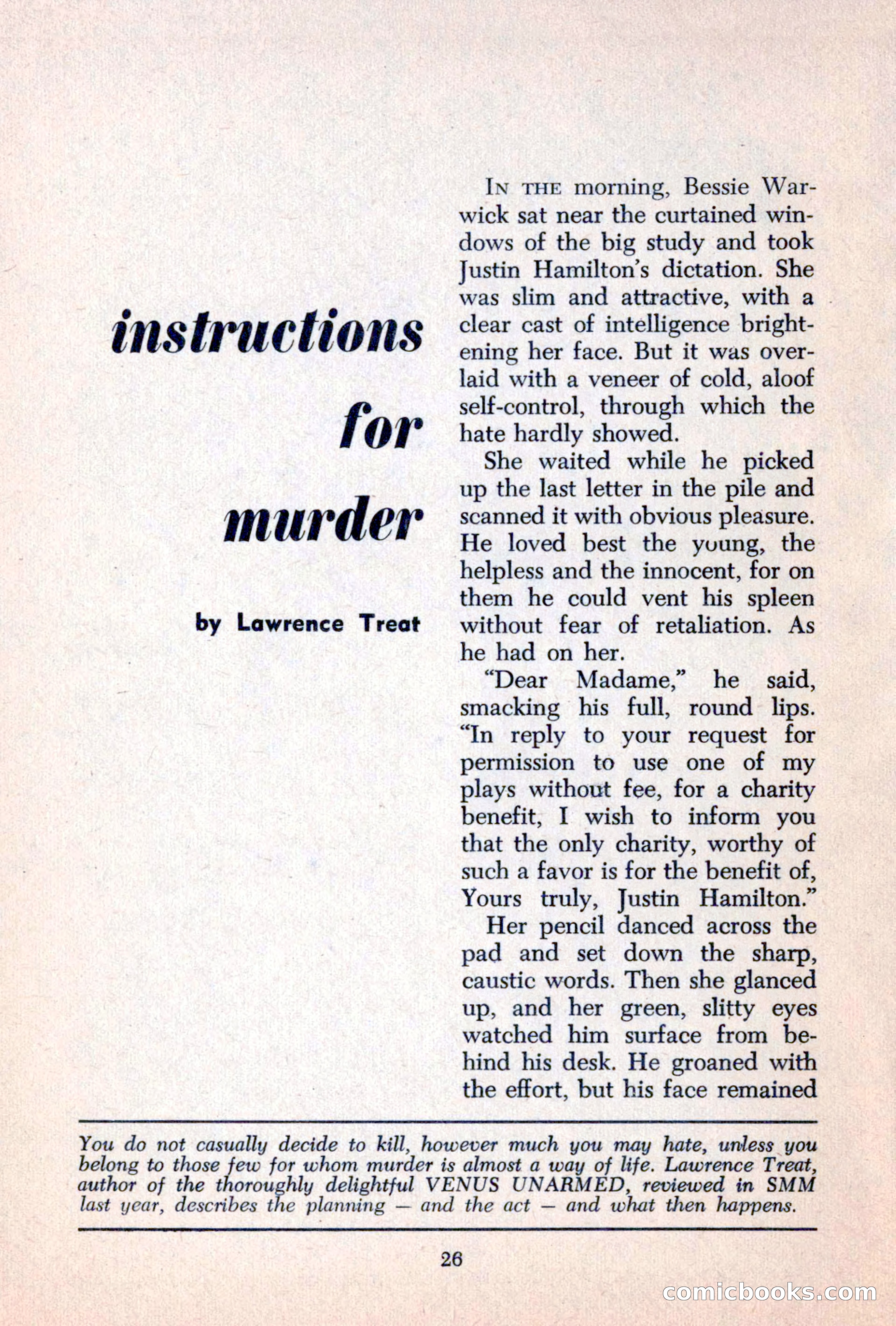 The Saint Mystery Magazine, June 1963 — page 28 of 132