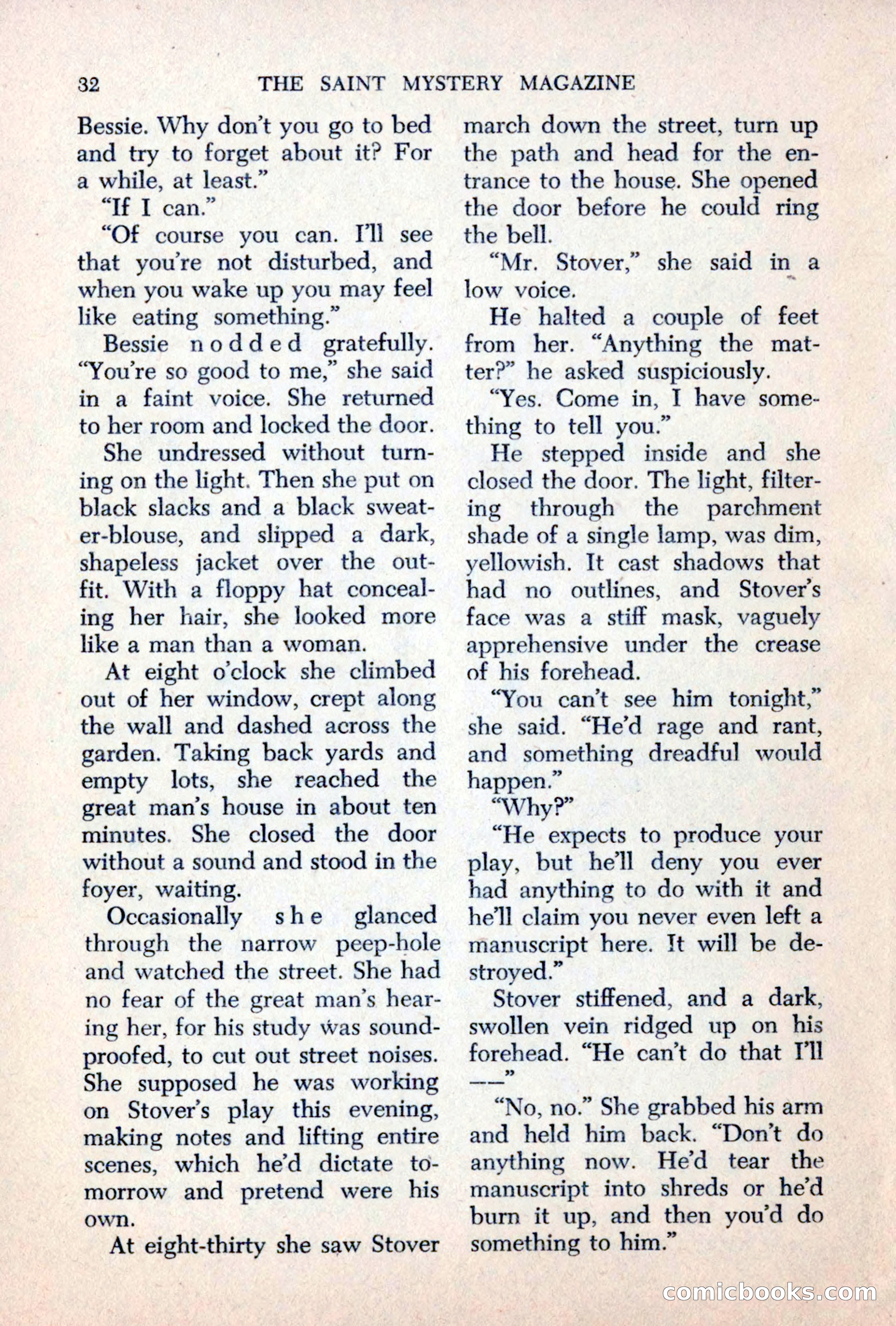 The Saint Mystery Magazine, June 1963 — page 34 of 132