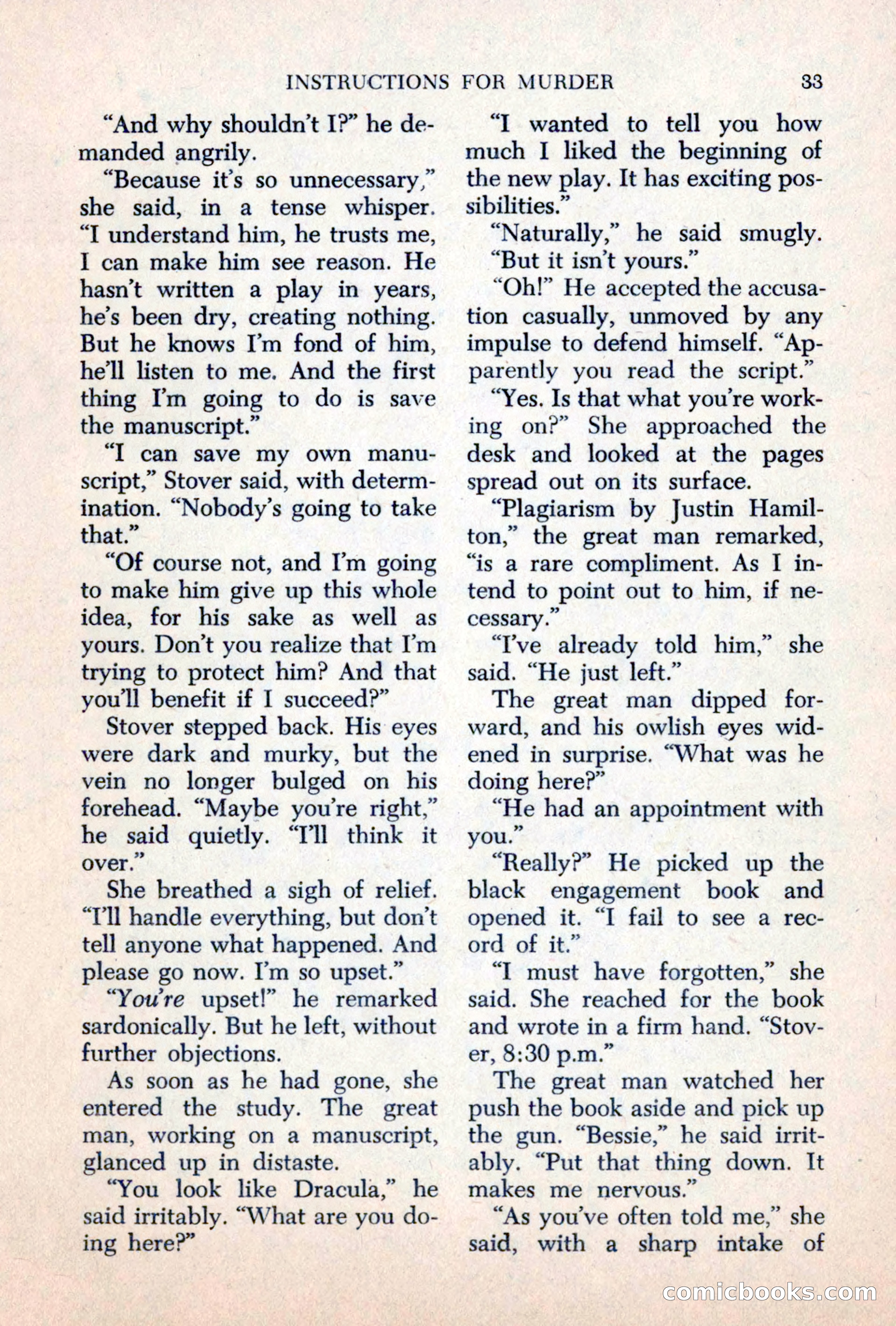 The Saint Mystery Magazine, June 1963 — page 35 of 132