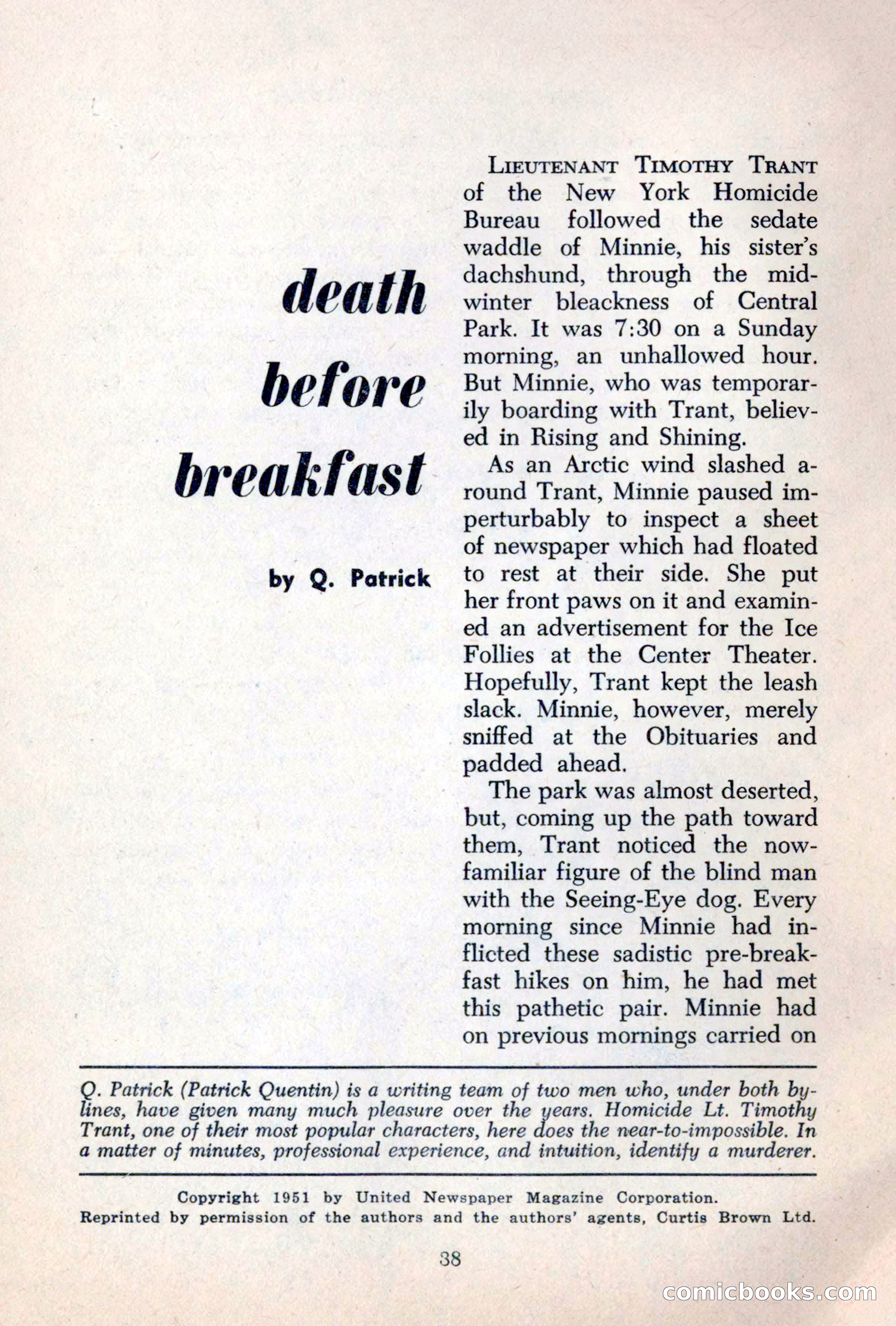 The Saint Mystery Magazine, June 1963 — page 40 of 132