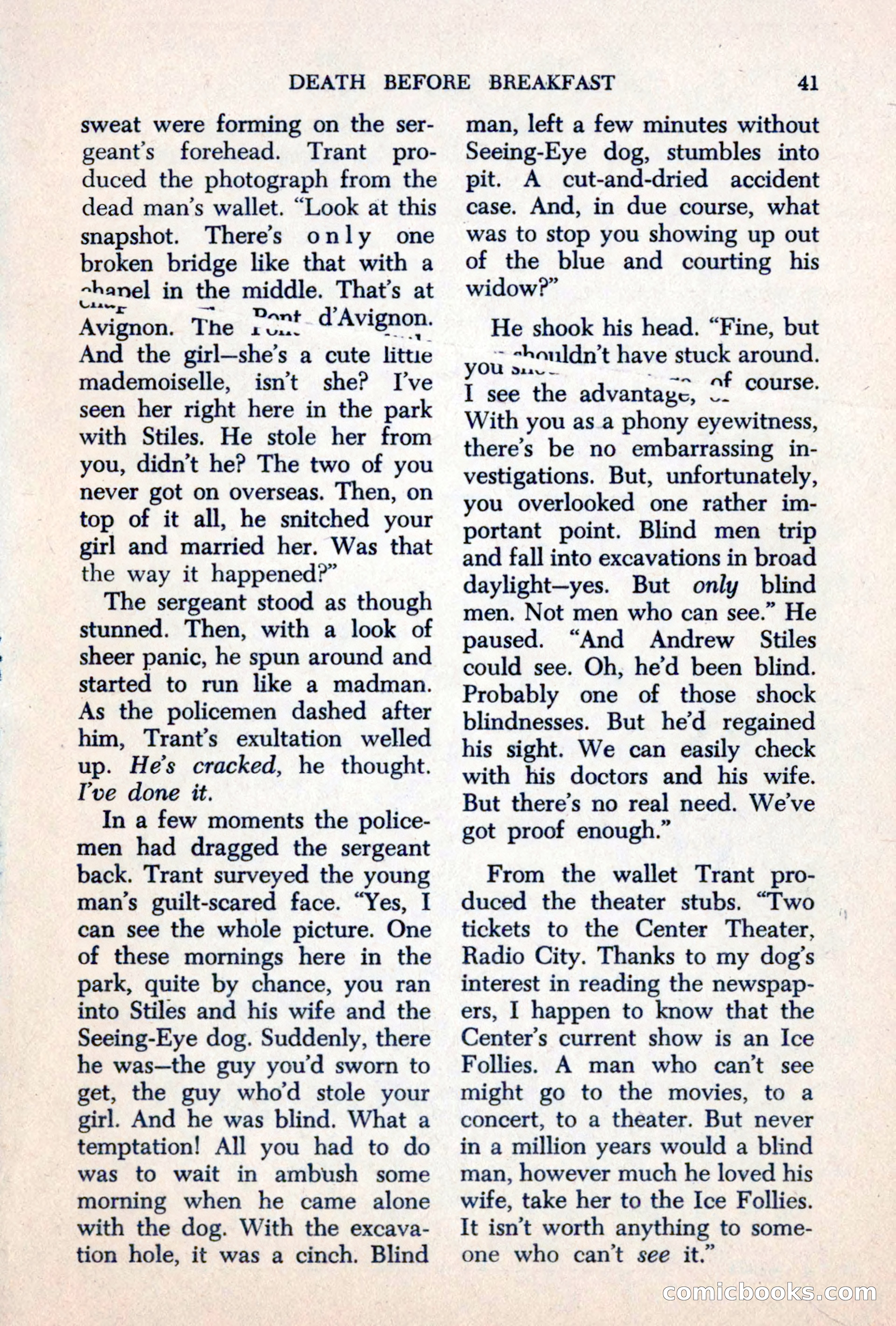 The Saint Mystery Magazine, June 1963 — page 43 of 132