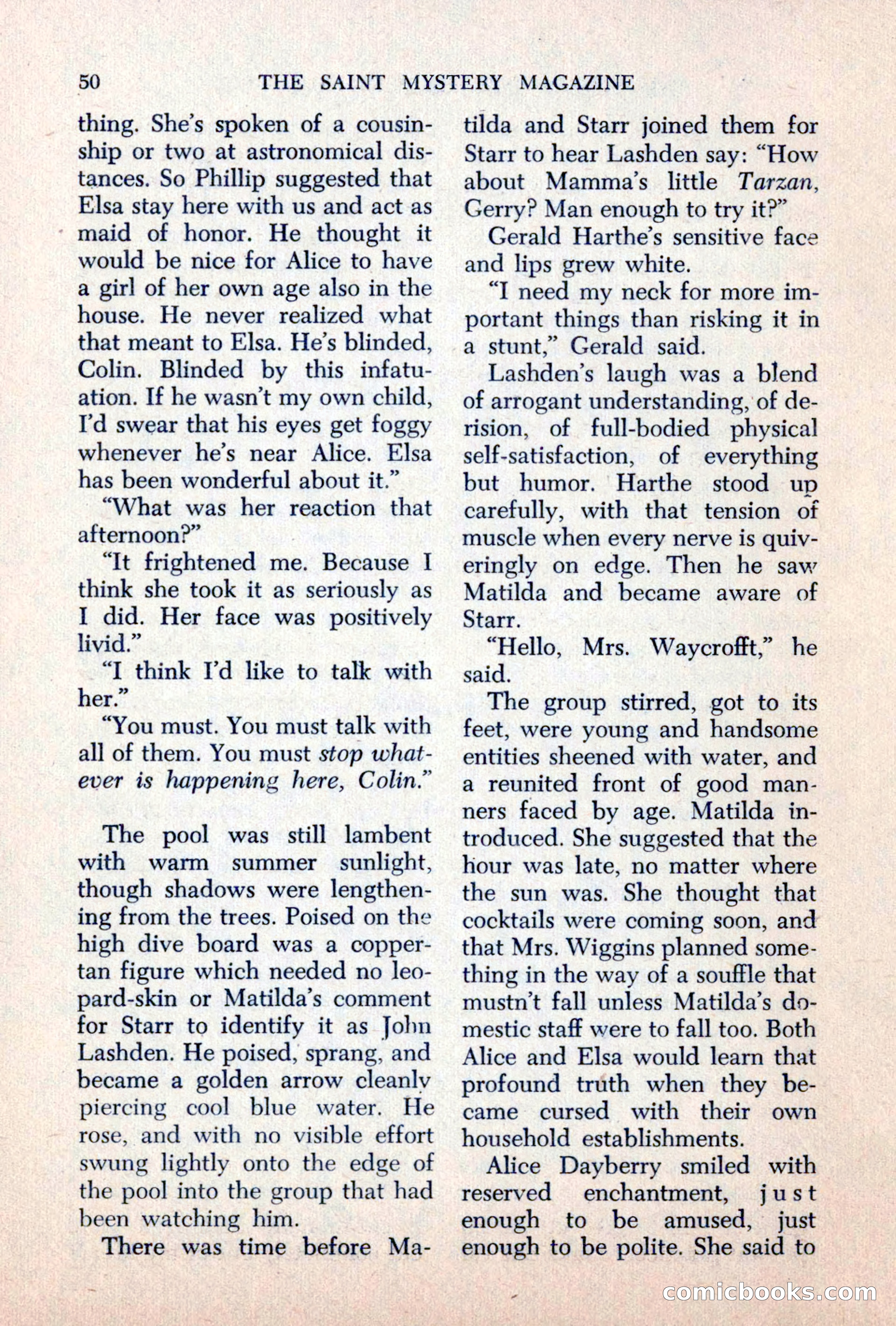 The Saint Mystery Magazine, June 1963 — page 52 of 132