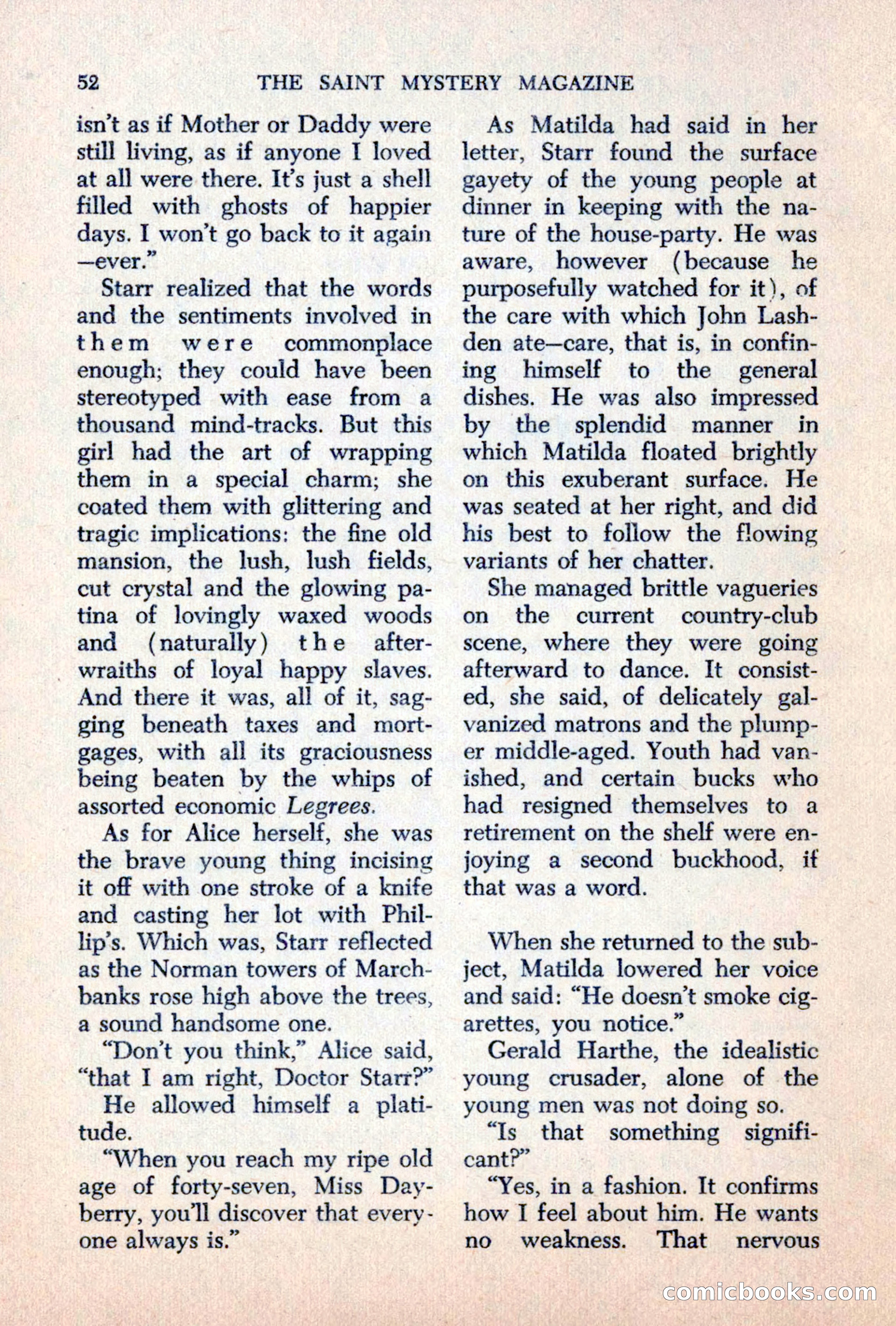 The Saint Mystery Magazine, June 1963 — page 54 of 132